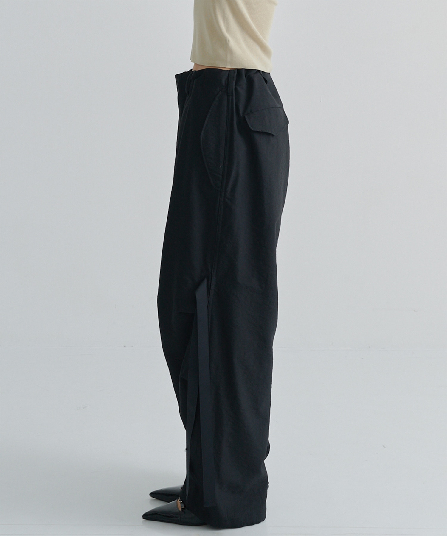 Wo/Ny poplin parachute pants 08sircus