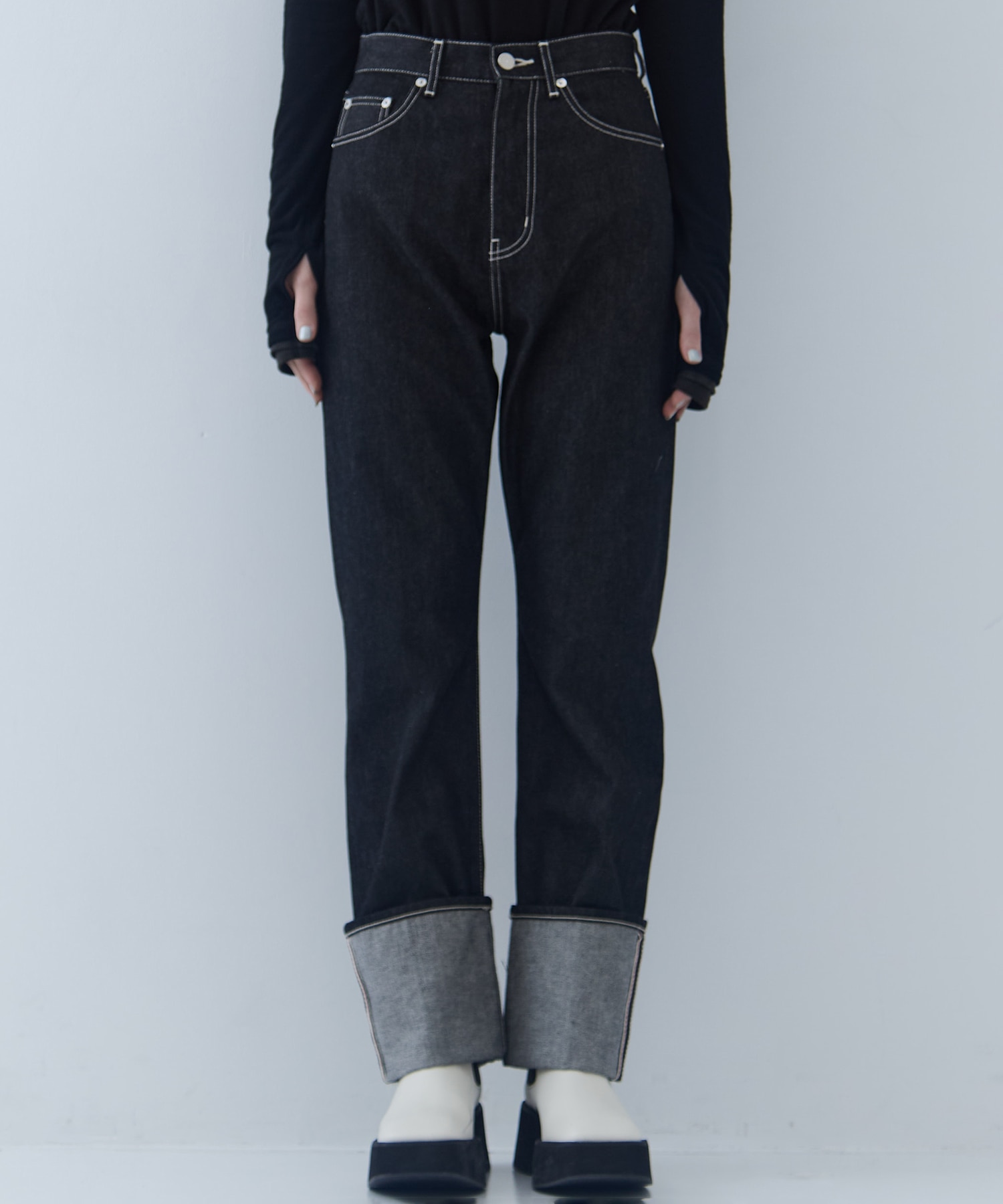 selvedge denim woman fits beautiful people