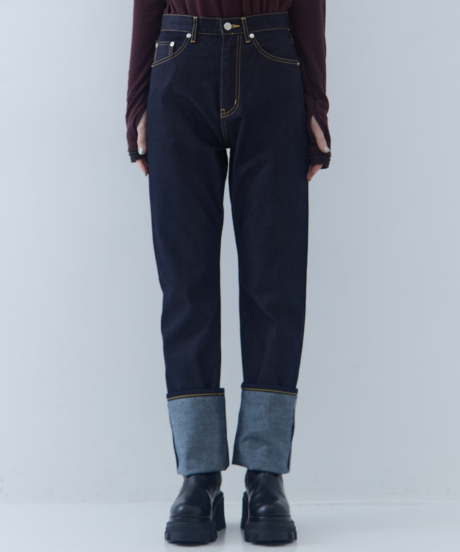 selvedge denim woman fits beautiful people