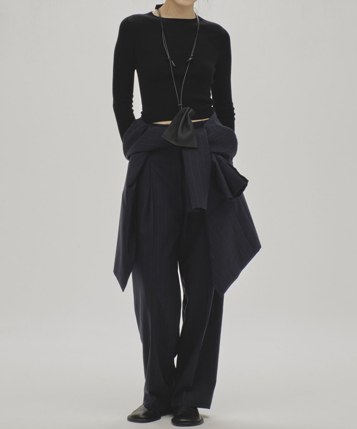 Stripe Tuck Ttrousers TODAYFUL