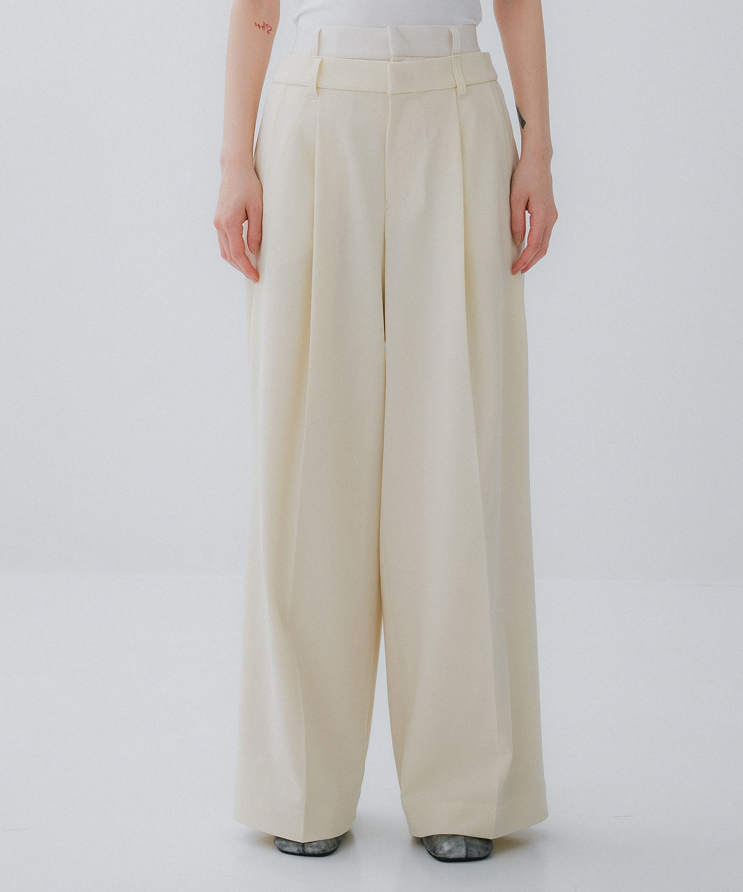 Double Waist Trousers STUDIOUS