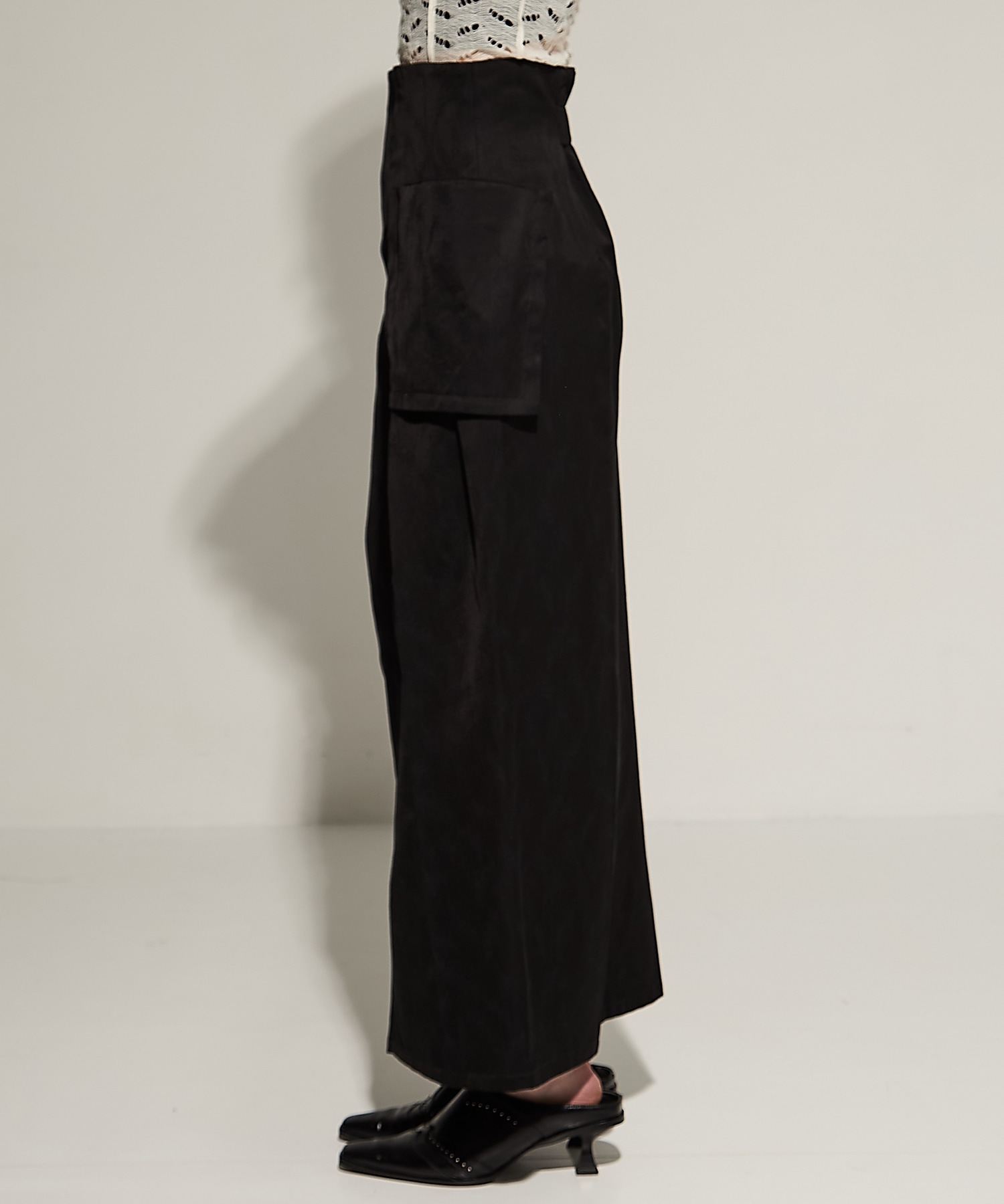 Leaf Jacquard Skirt STUDIOUS