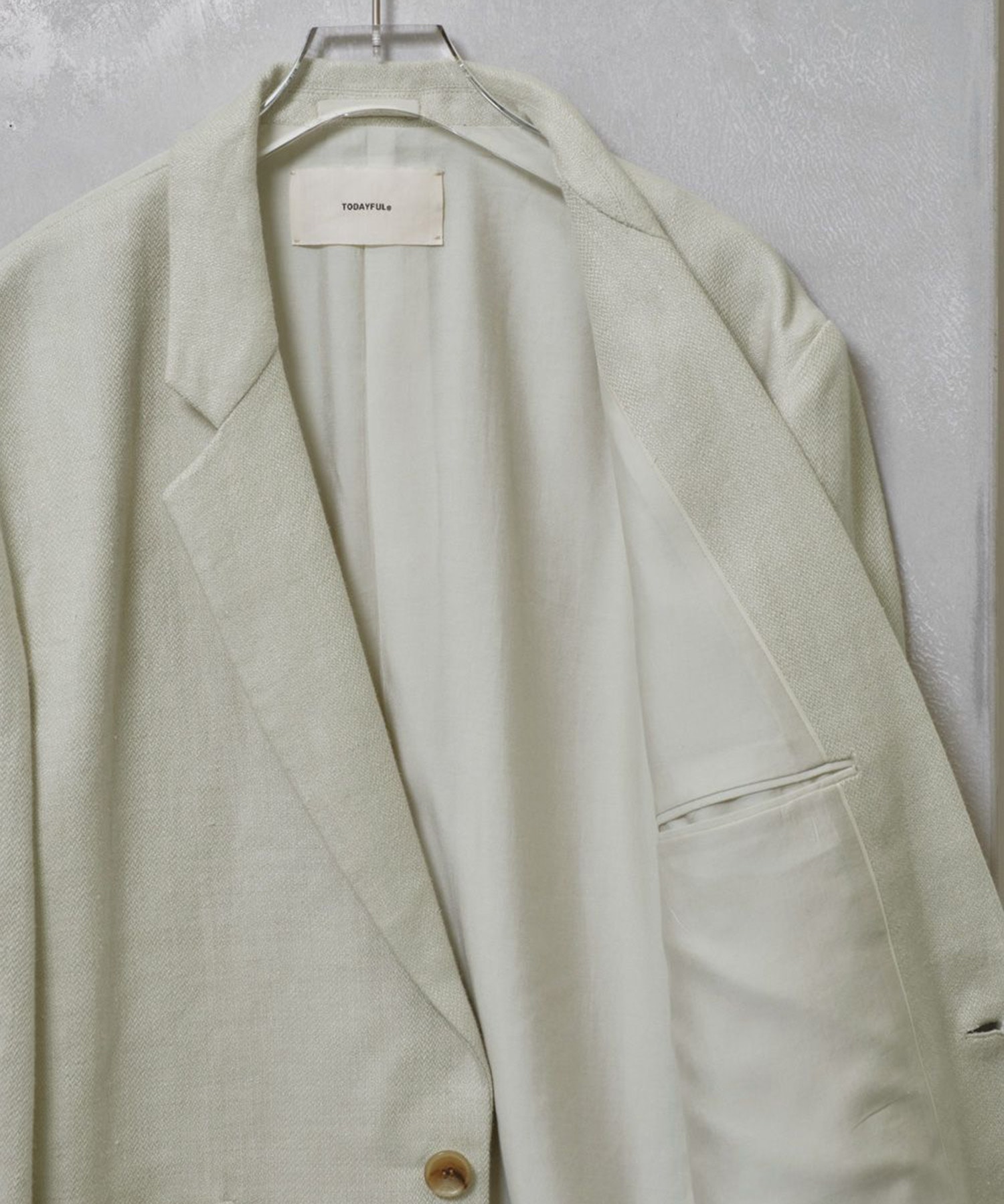 Boyfriend Linen Jacket TODAYFUL