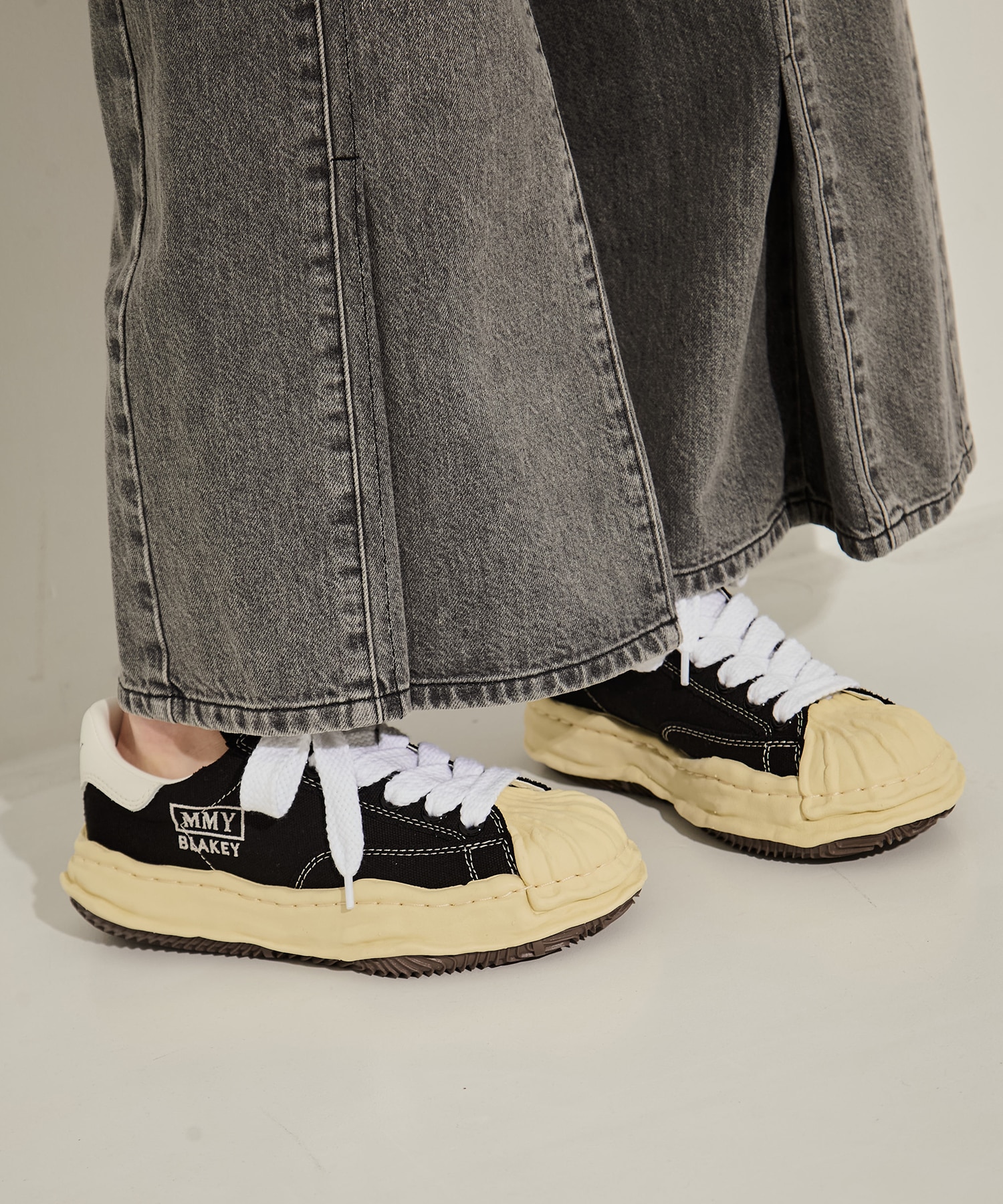 - BLAKEY low -original vintage color sole leather Low- Maison MIHARA YASUHIRO