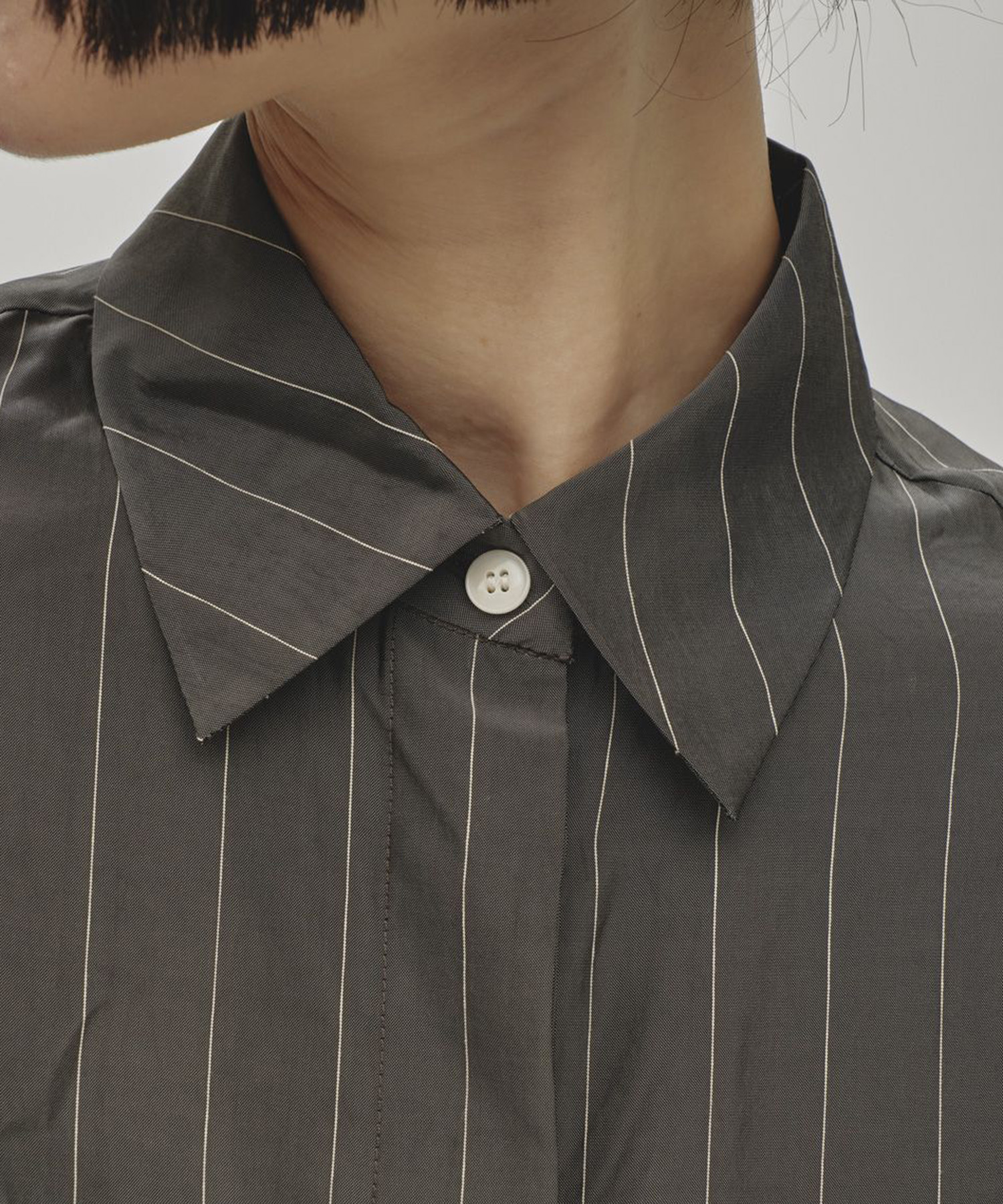 Stripe Silky Shirts TODAYFUL