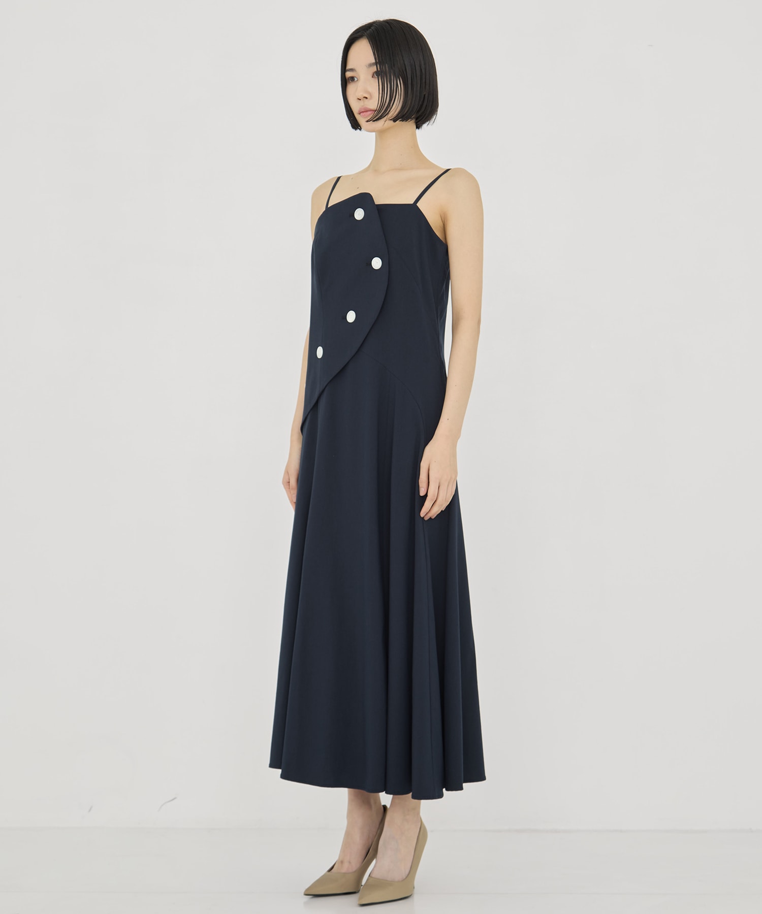 Nicole slip dress AKIRANAKA