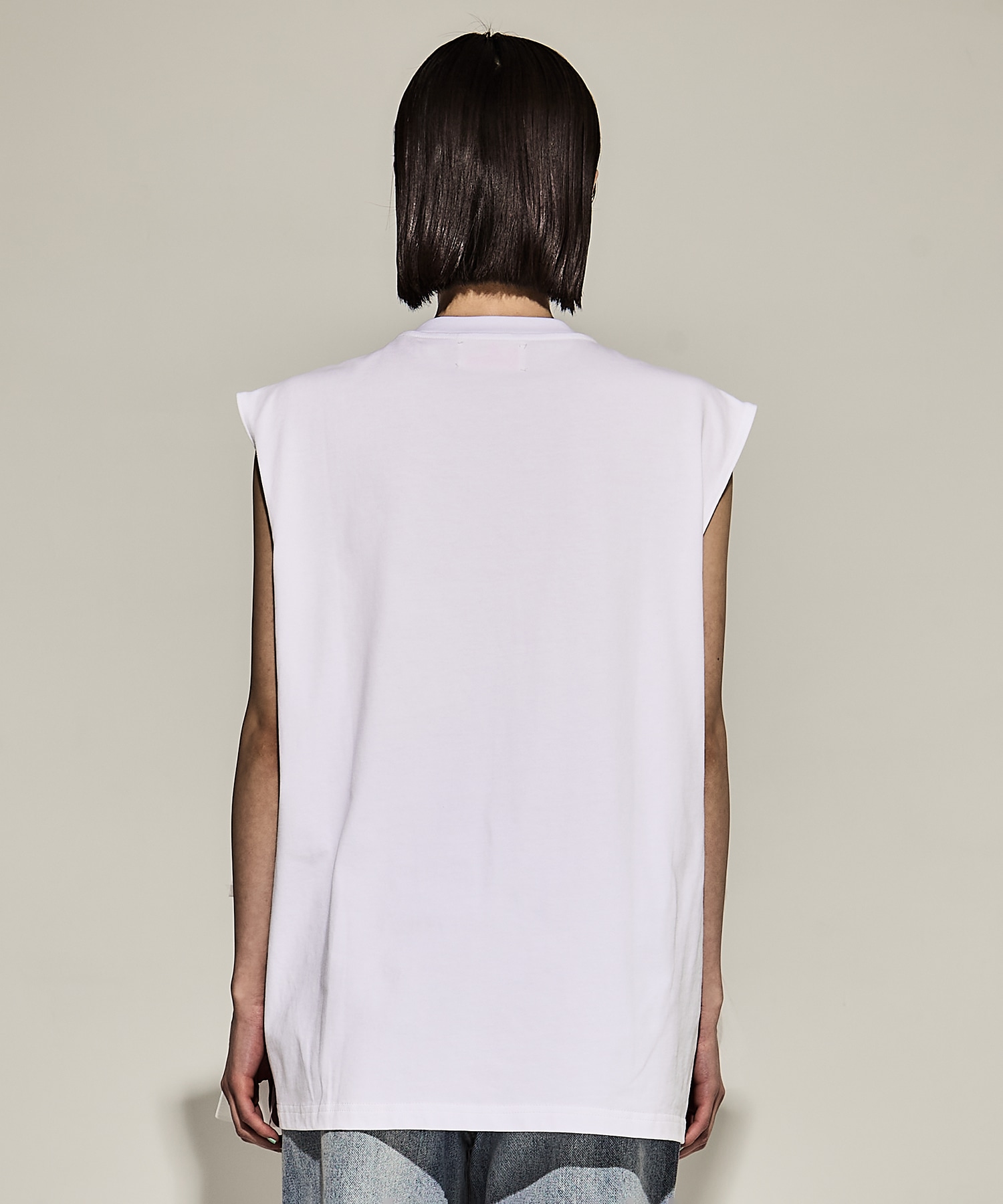 Tulle Sleeveless T-Shirt VIVIANO