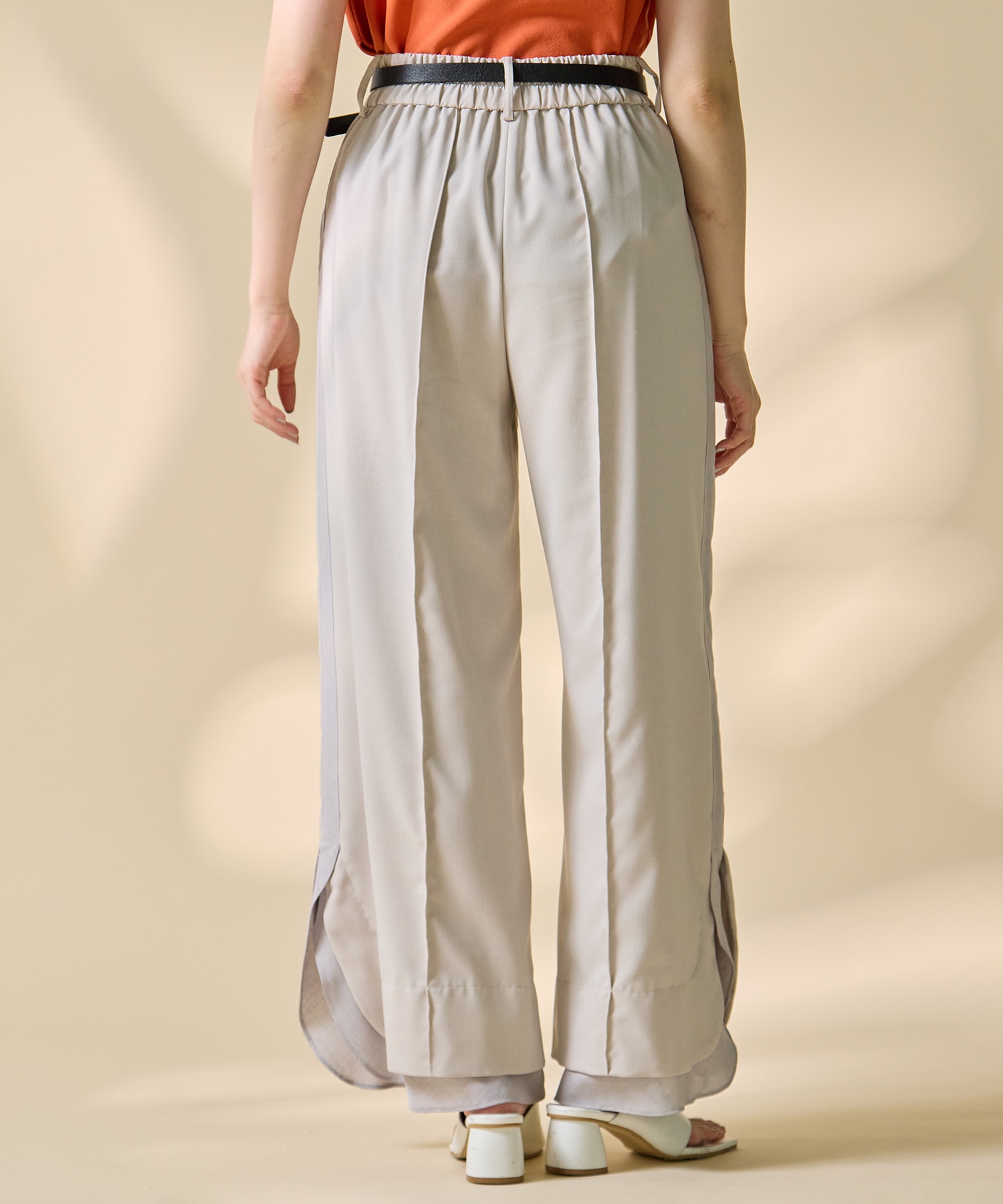 Sheer Layered Trousers STUDIOUS