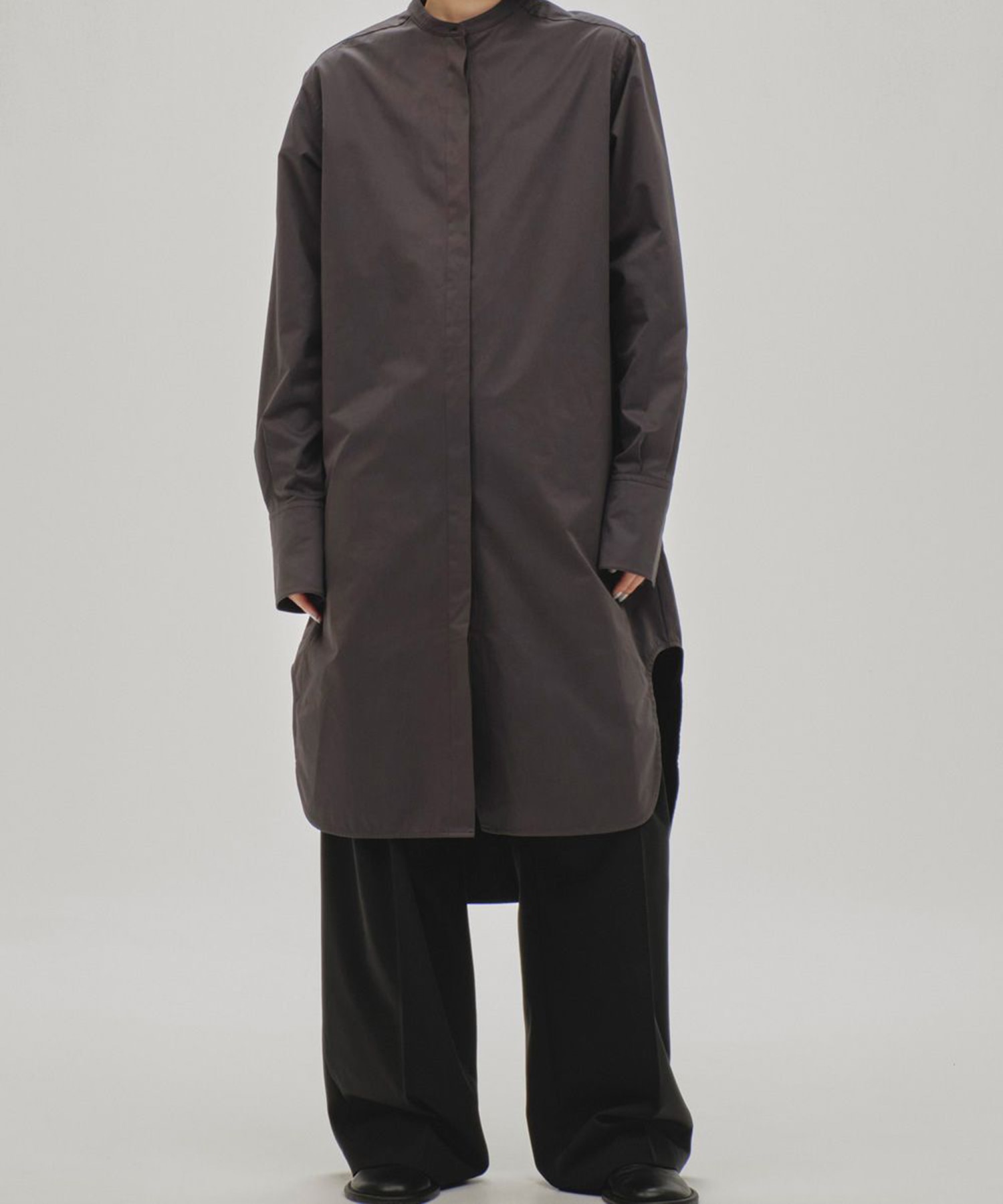 Twill Wide Trousers TODAYFUL