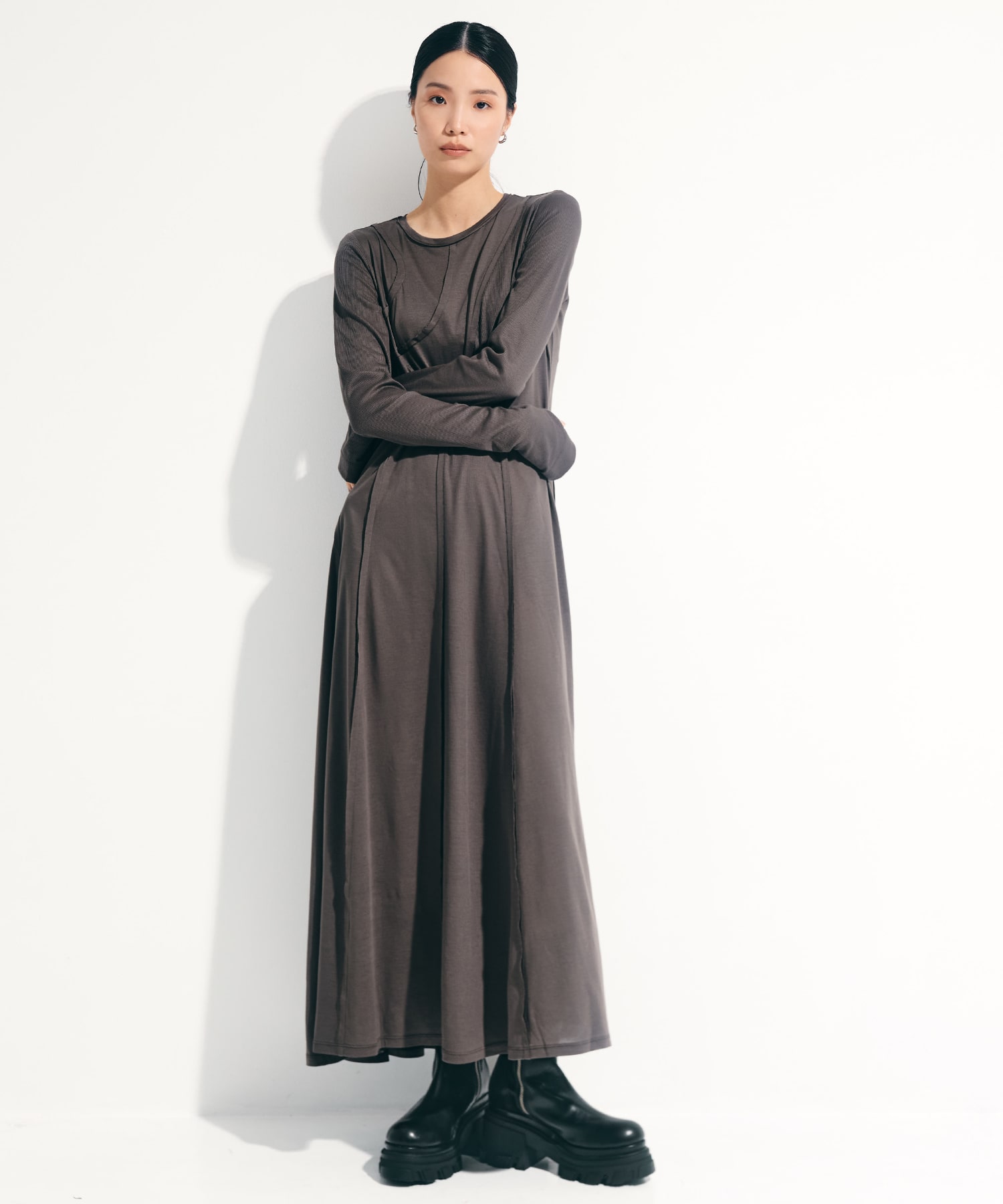 Deconstructed Jersey Dress STUDIOUS