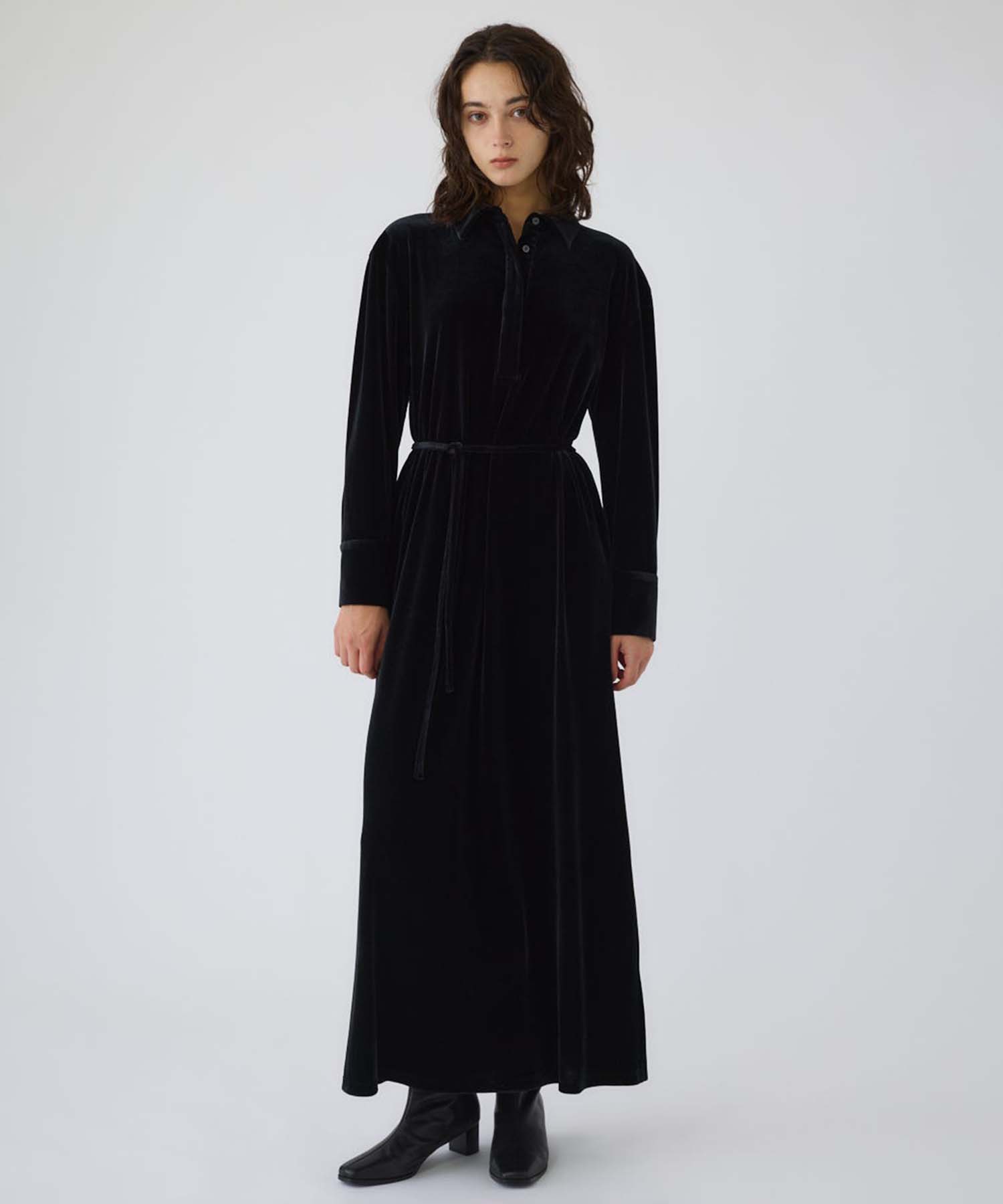 Velour shirt dress RIM.ARK