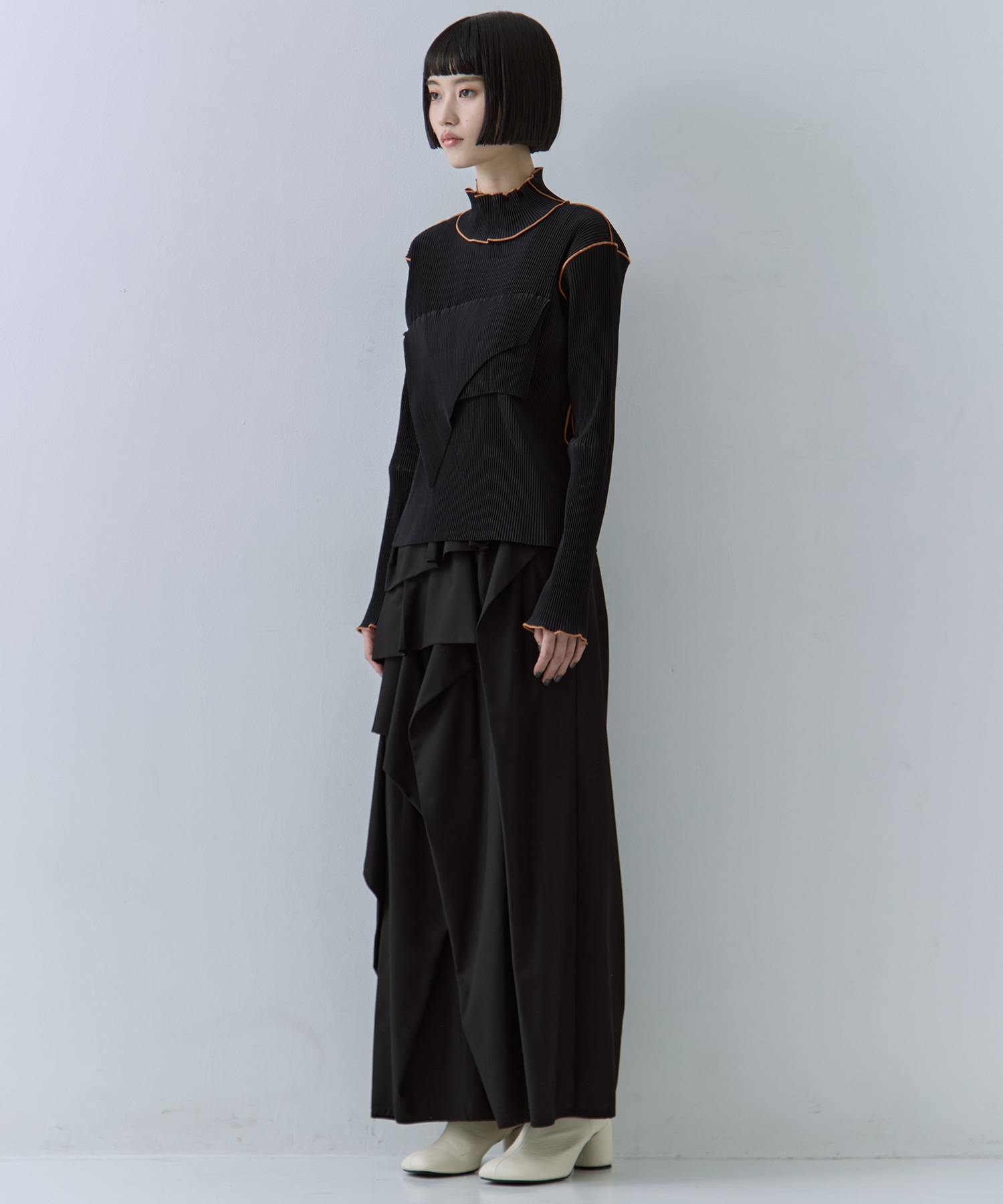 T*D* WAVE LONG SLEEVE TOP *HIGH NECK TYPE kotohayokozawa