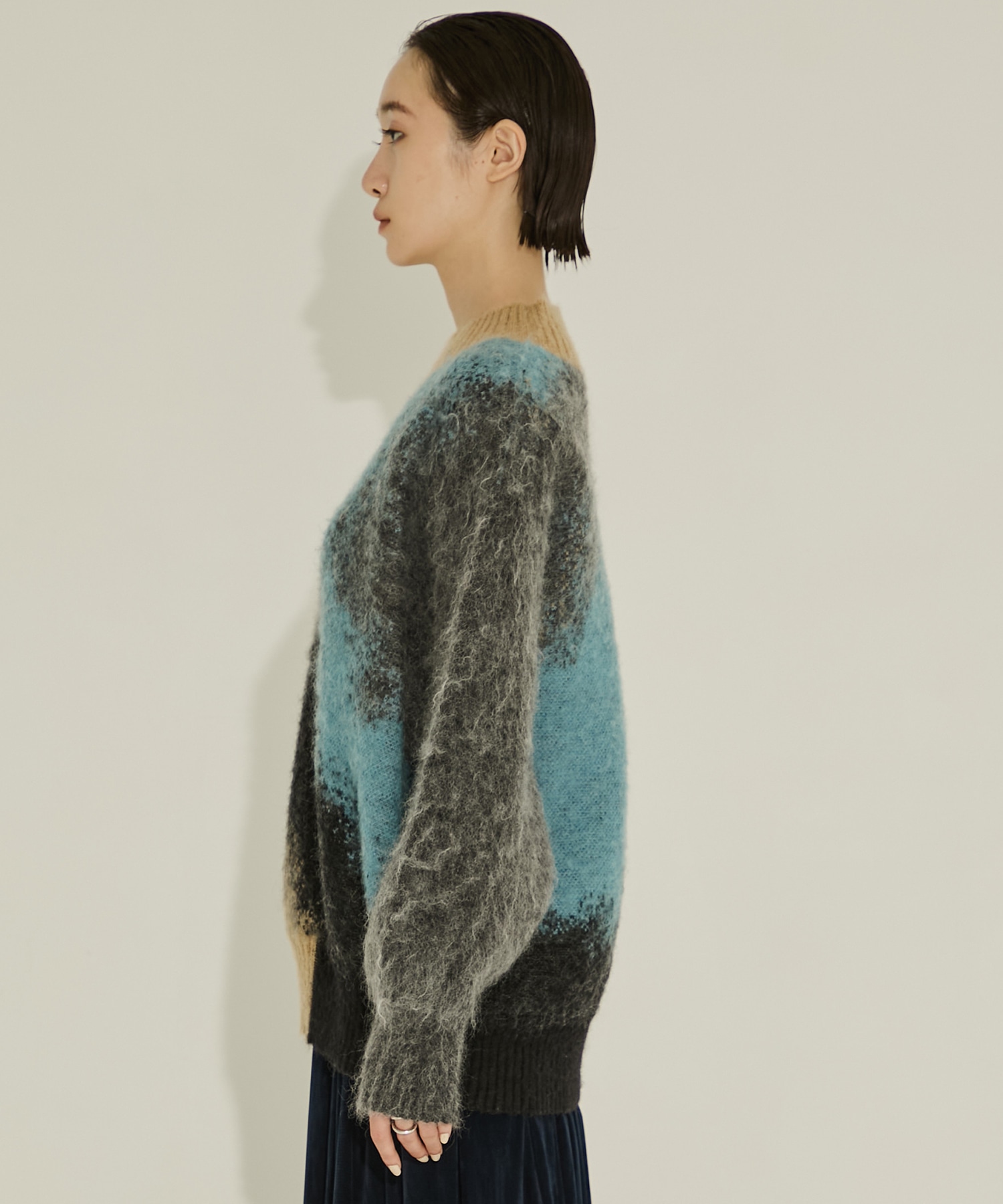 Ricarda knit pullover AKIRANAKA