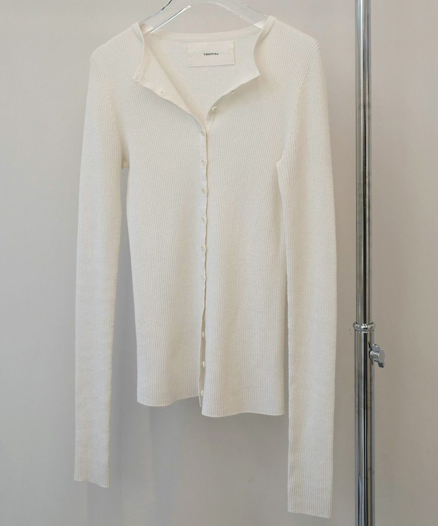 Silkwool Knit Cardigan TODAYFUL