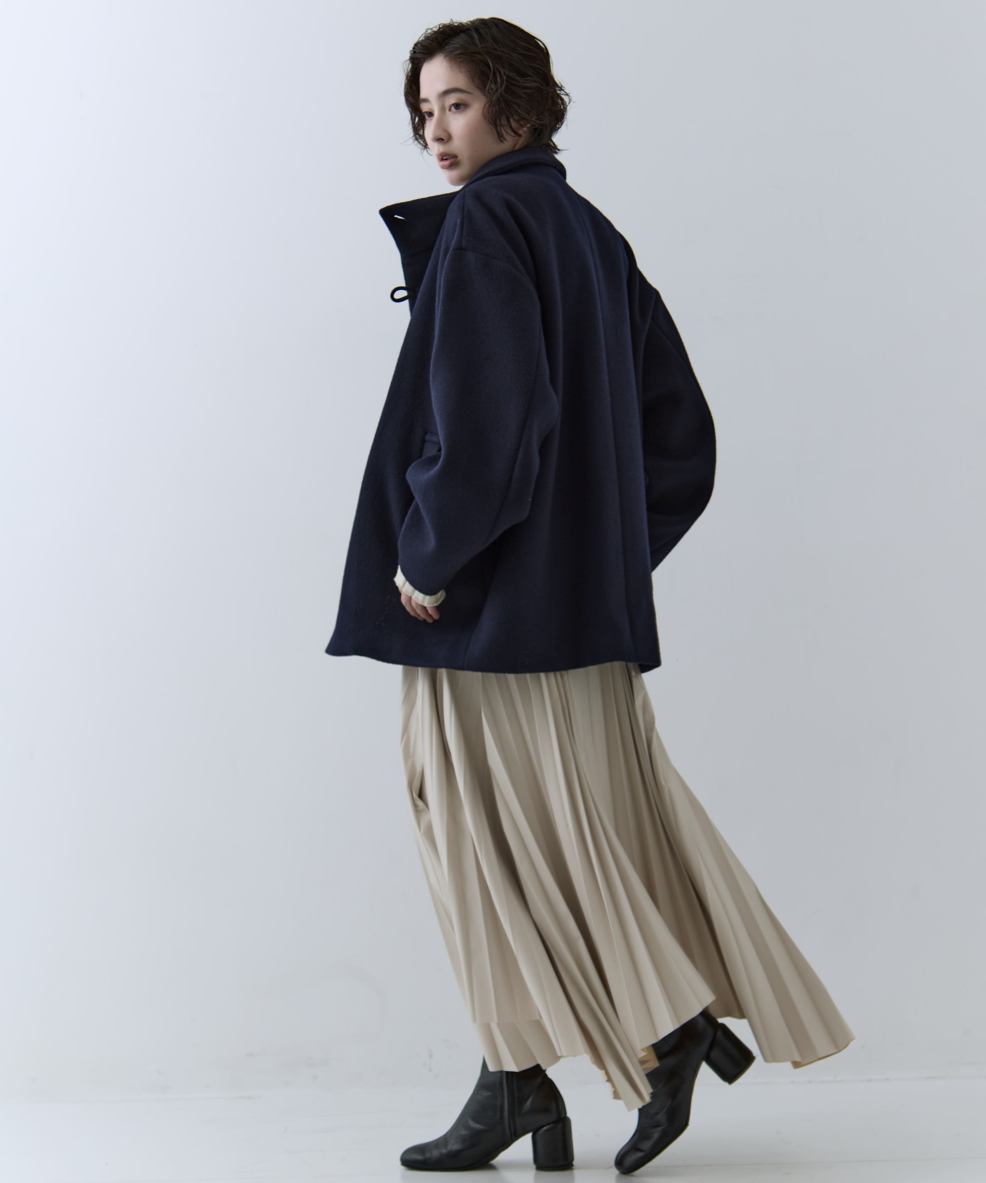 別注 ダッフルコート Dessin de mode