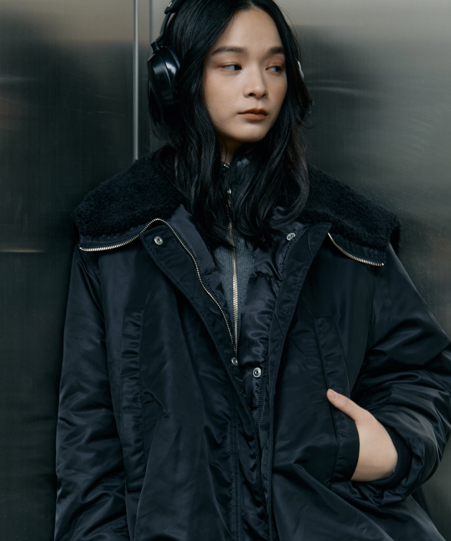 【WEB限定復刻】別注BALLOON DESIGN HOODED N3B CLANE