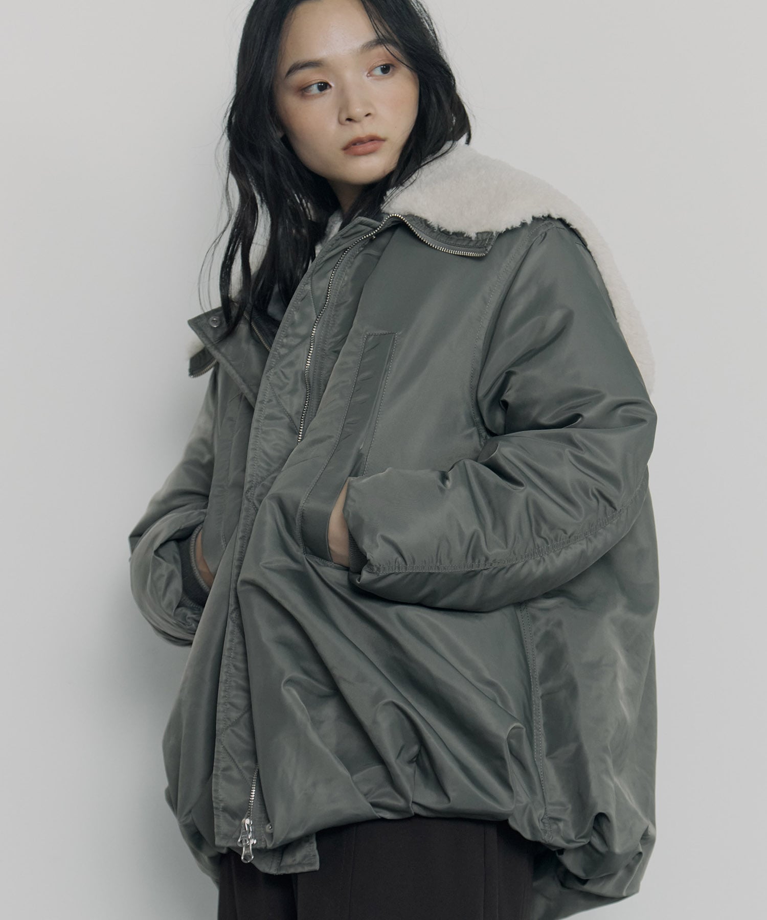 【WEB限定復刻】別注BALLOON DESIGN HOODED N3B CLANE
