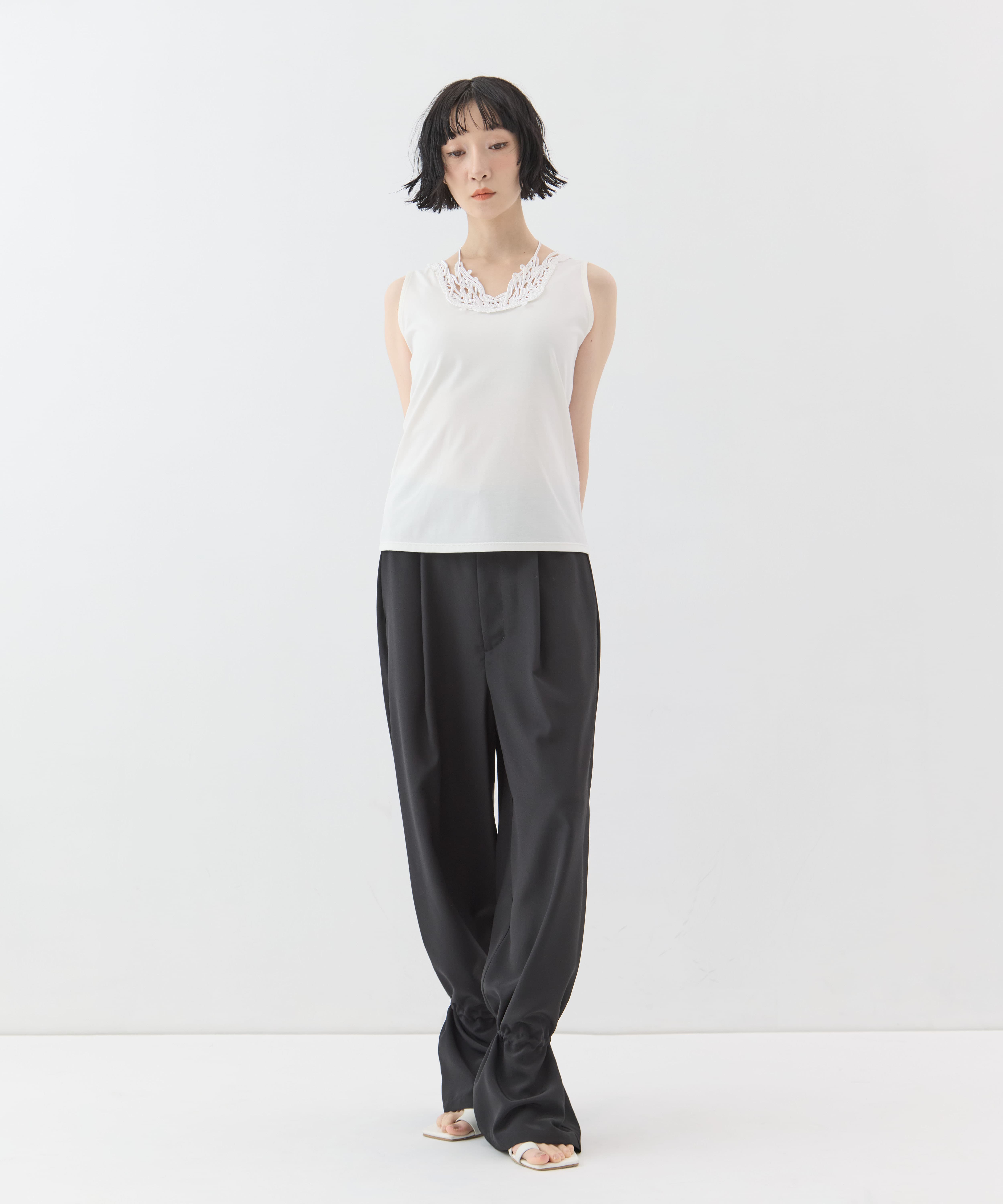 別注embroiddered tops MURRAL