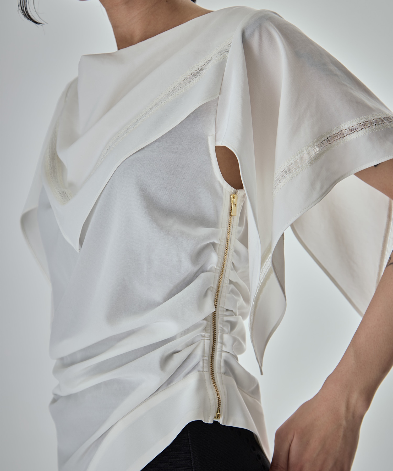 SCARF BLOUSE FETICO
