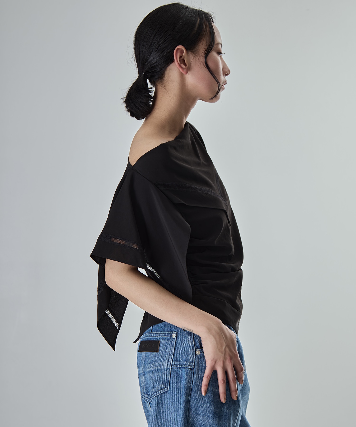 SCARF BLOUSE FETICO