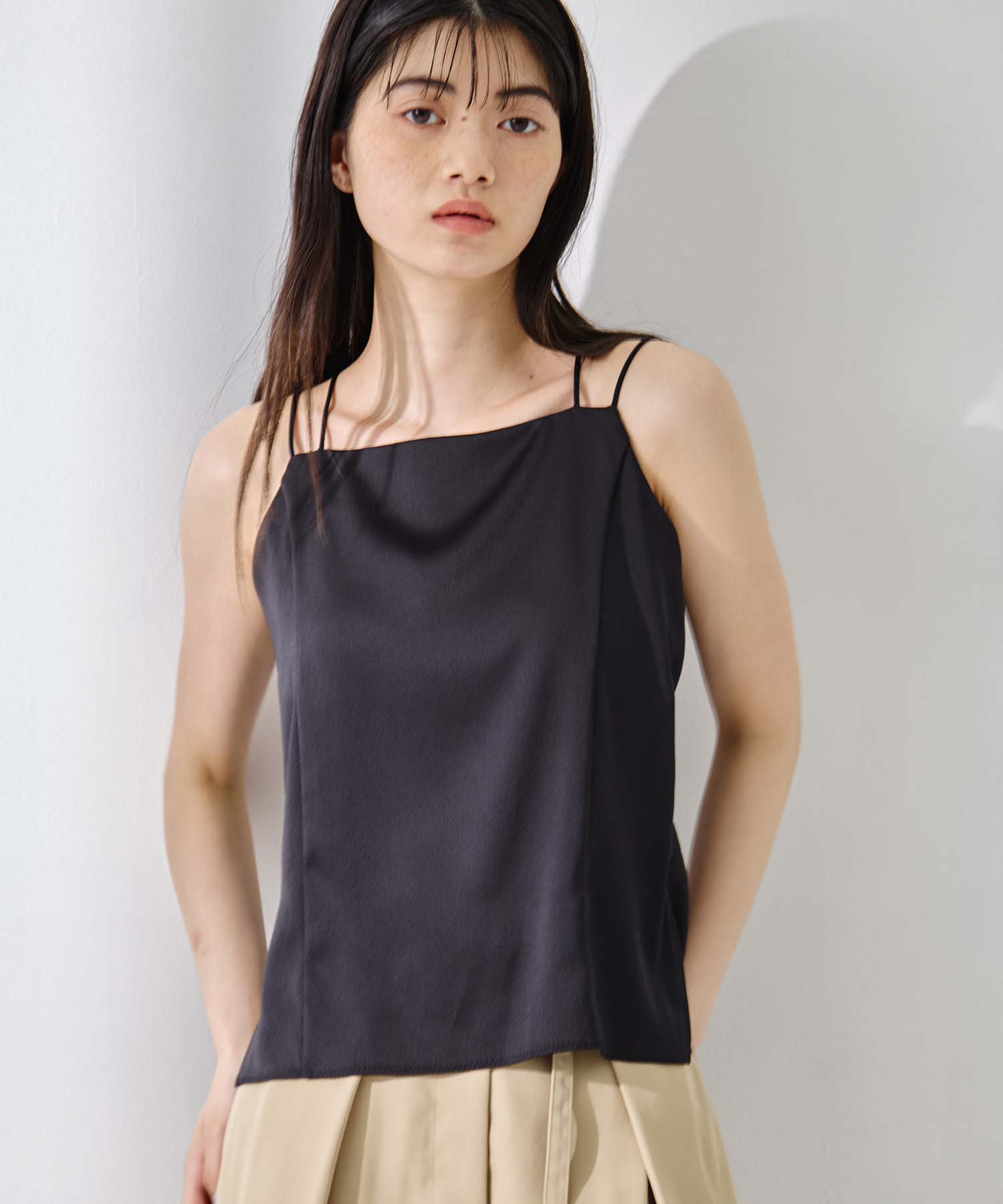 Stretch Satin Padded Camisole STUDIOUS