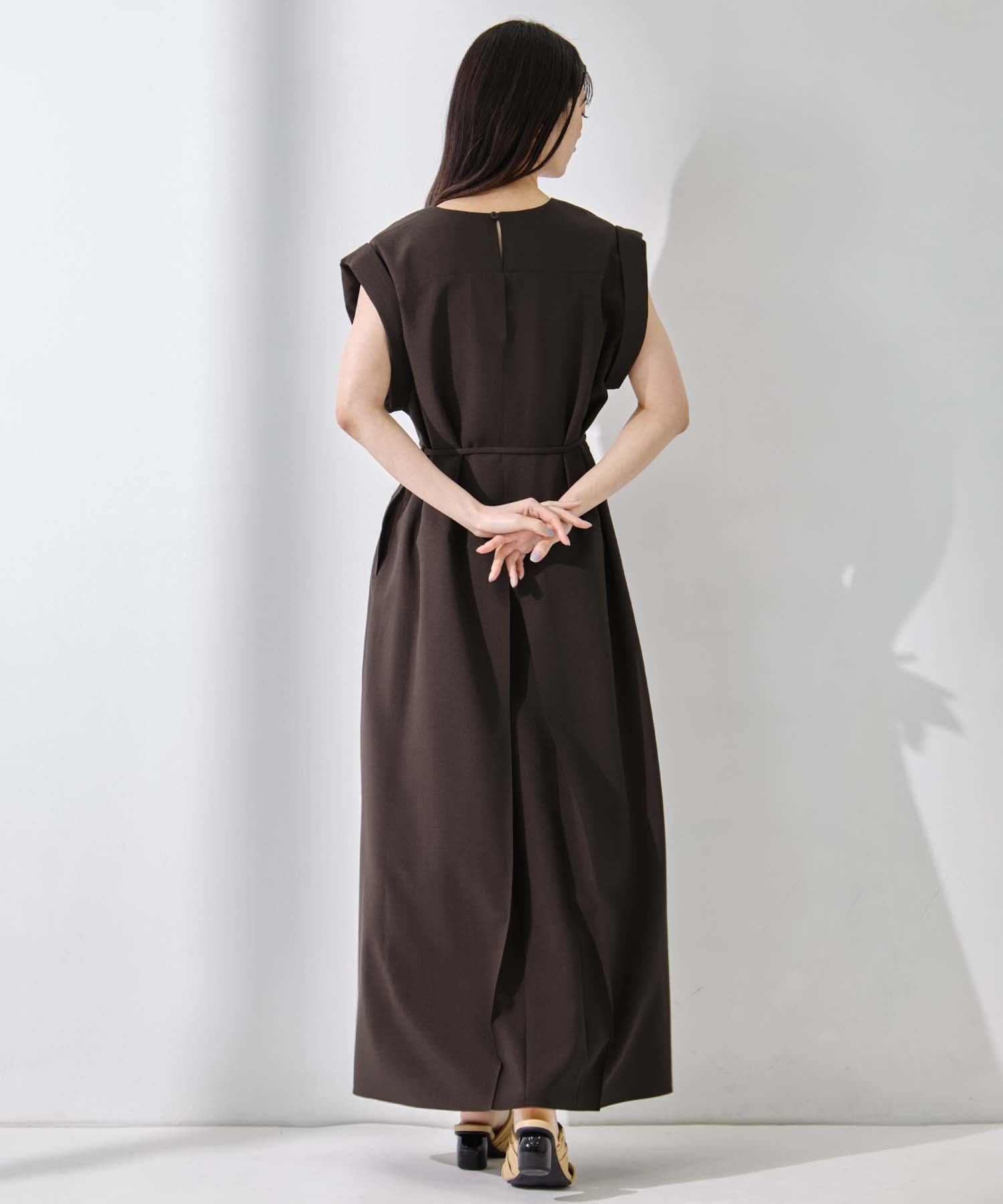 Back Tucked Dress STUDIOUS