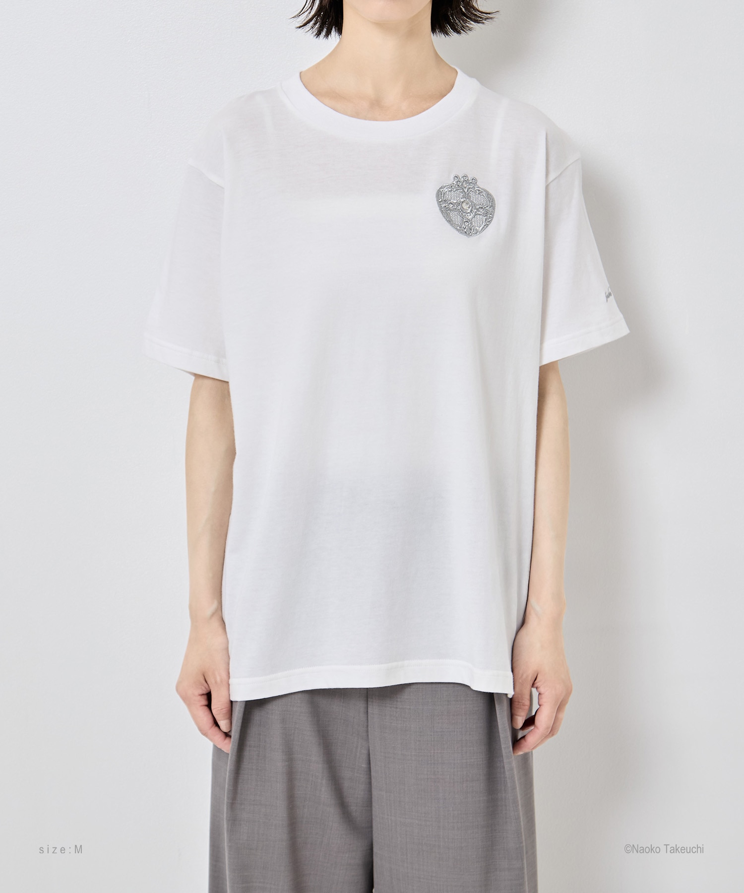 Cosmic Heart Compact T-shirt tanakadaisuke