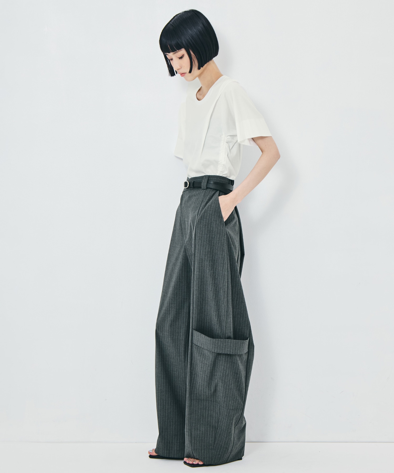 Multi Length Drawstring Tee STUDIOUS