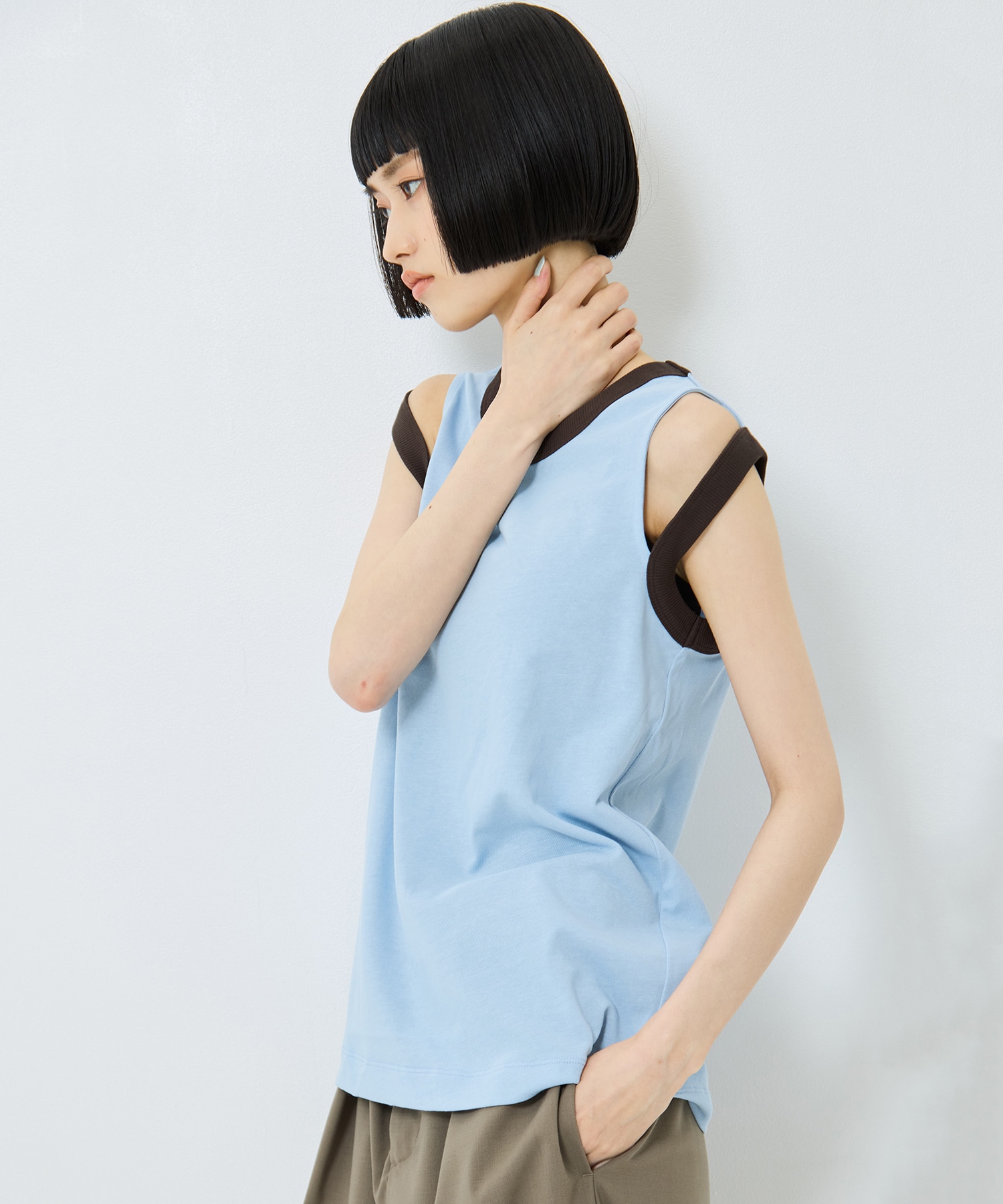 別注RINGER TANKTOP CINOH