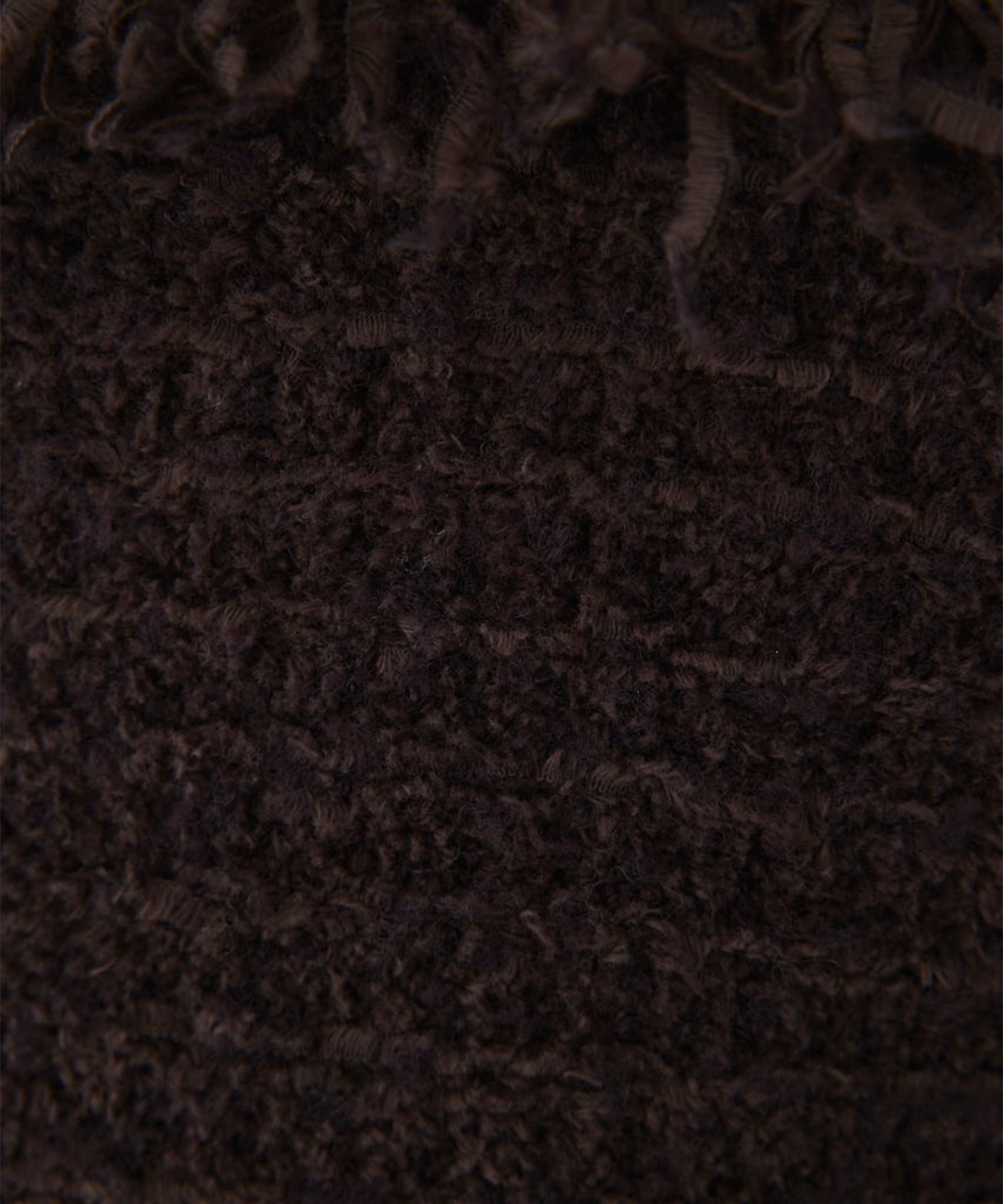 Tweed docking knit tops RIM.ARK