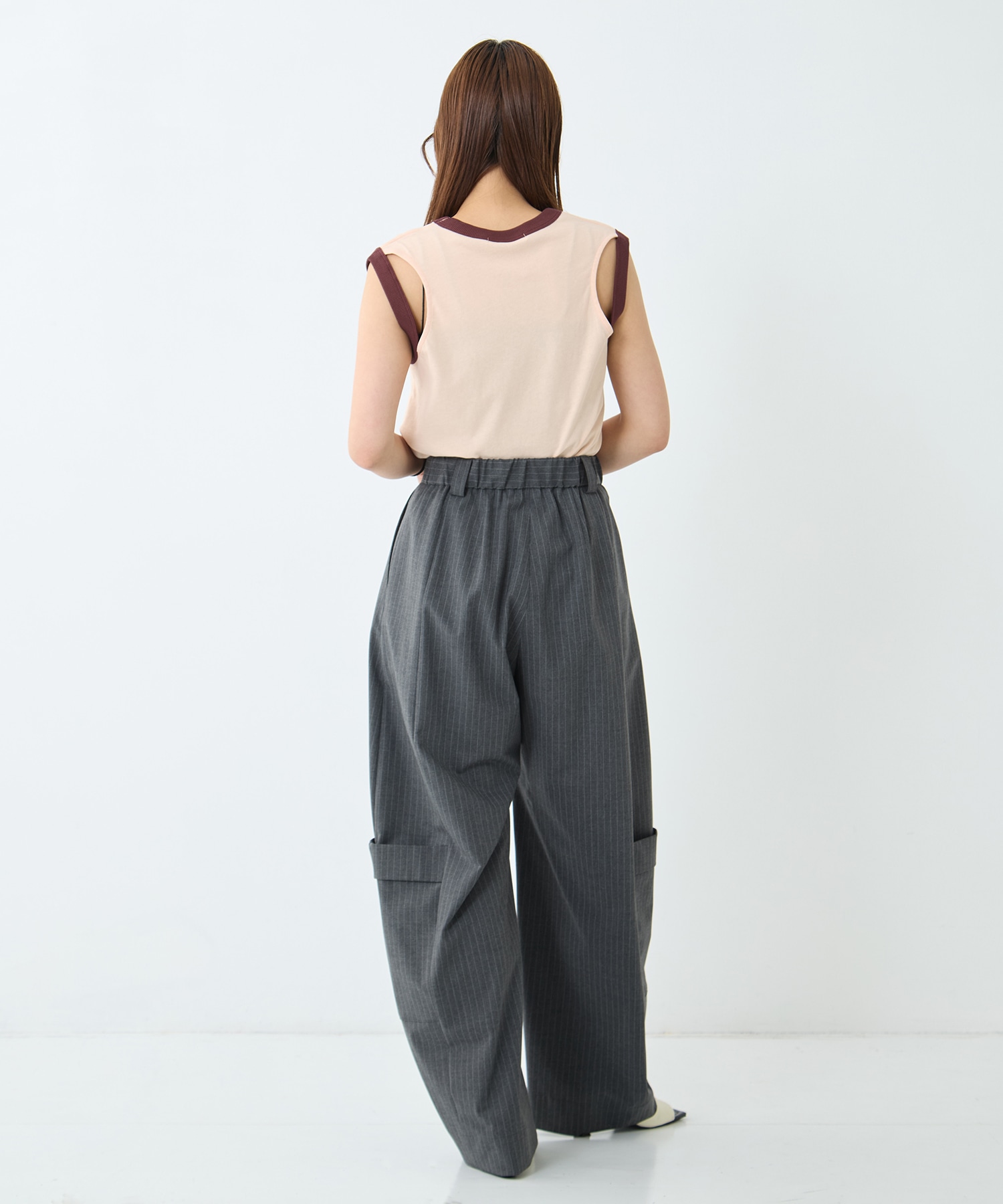 Soft Barrel Leg Flap Cargo Trousers STUDIOUS