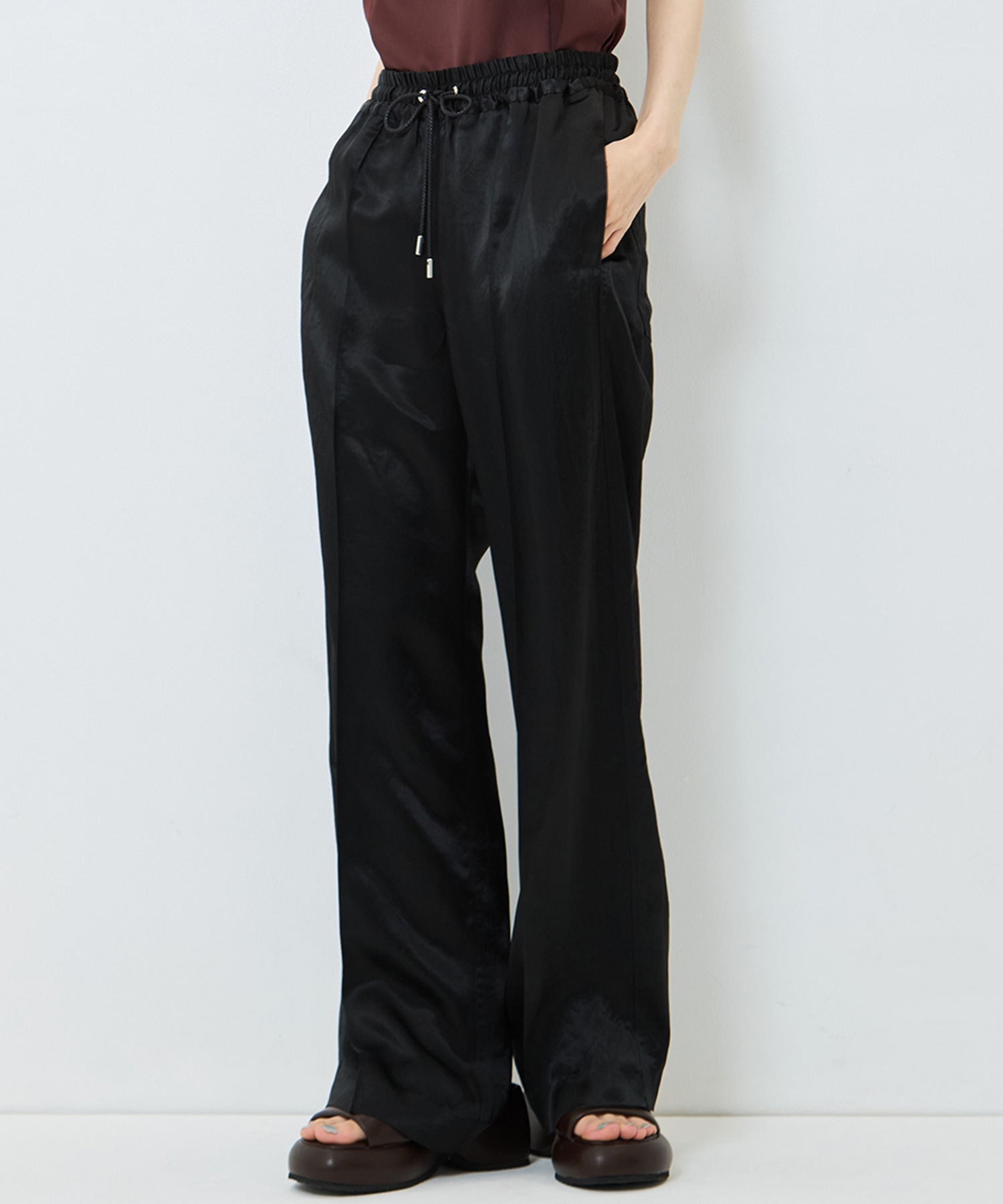 SATIN RELAX PANTS CINOH