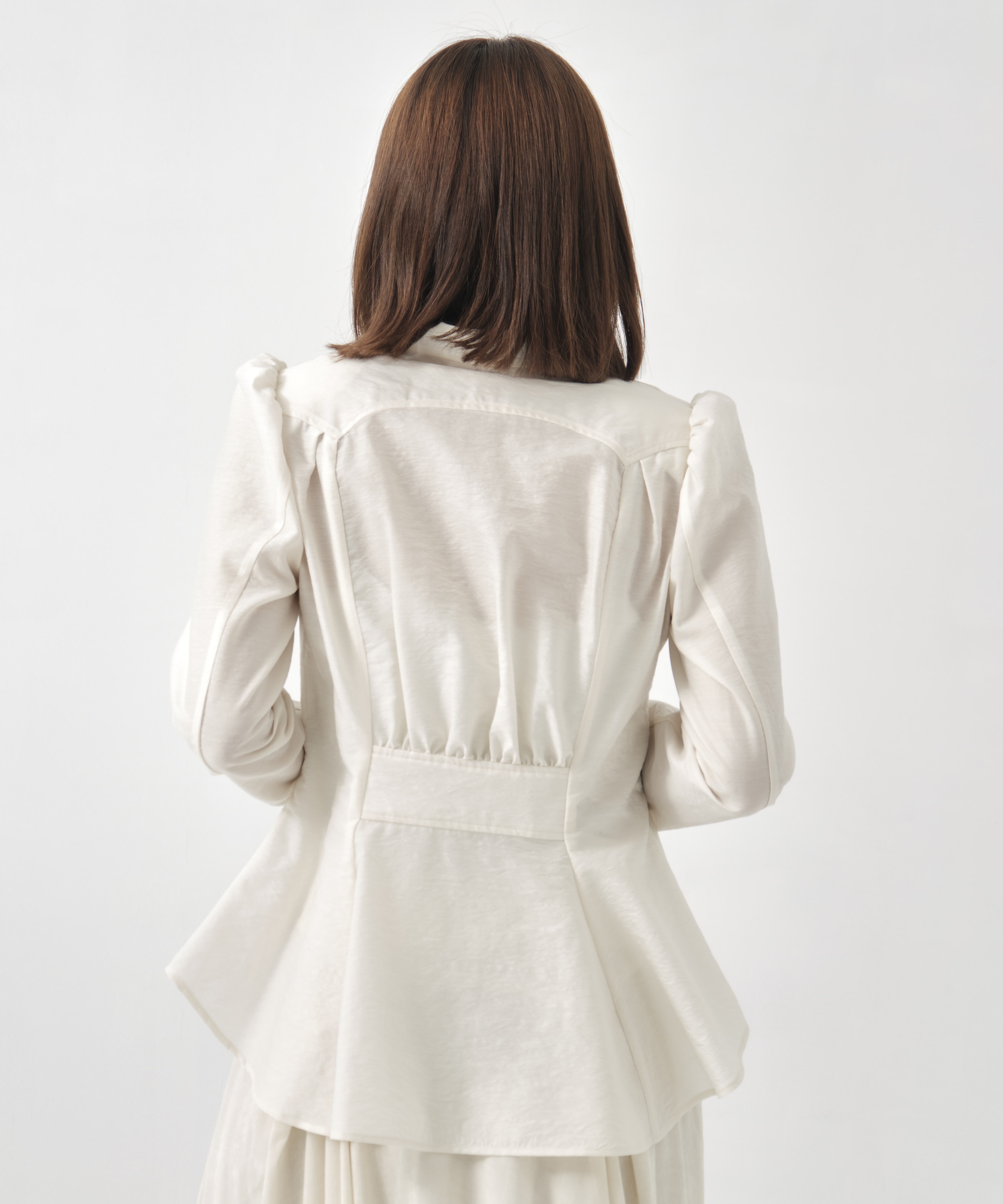 DRAPED WRAP JACKET FETICO