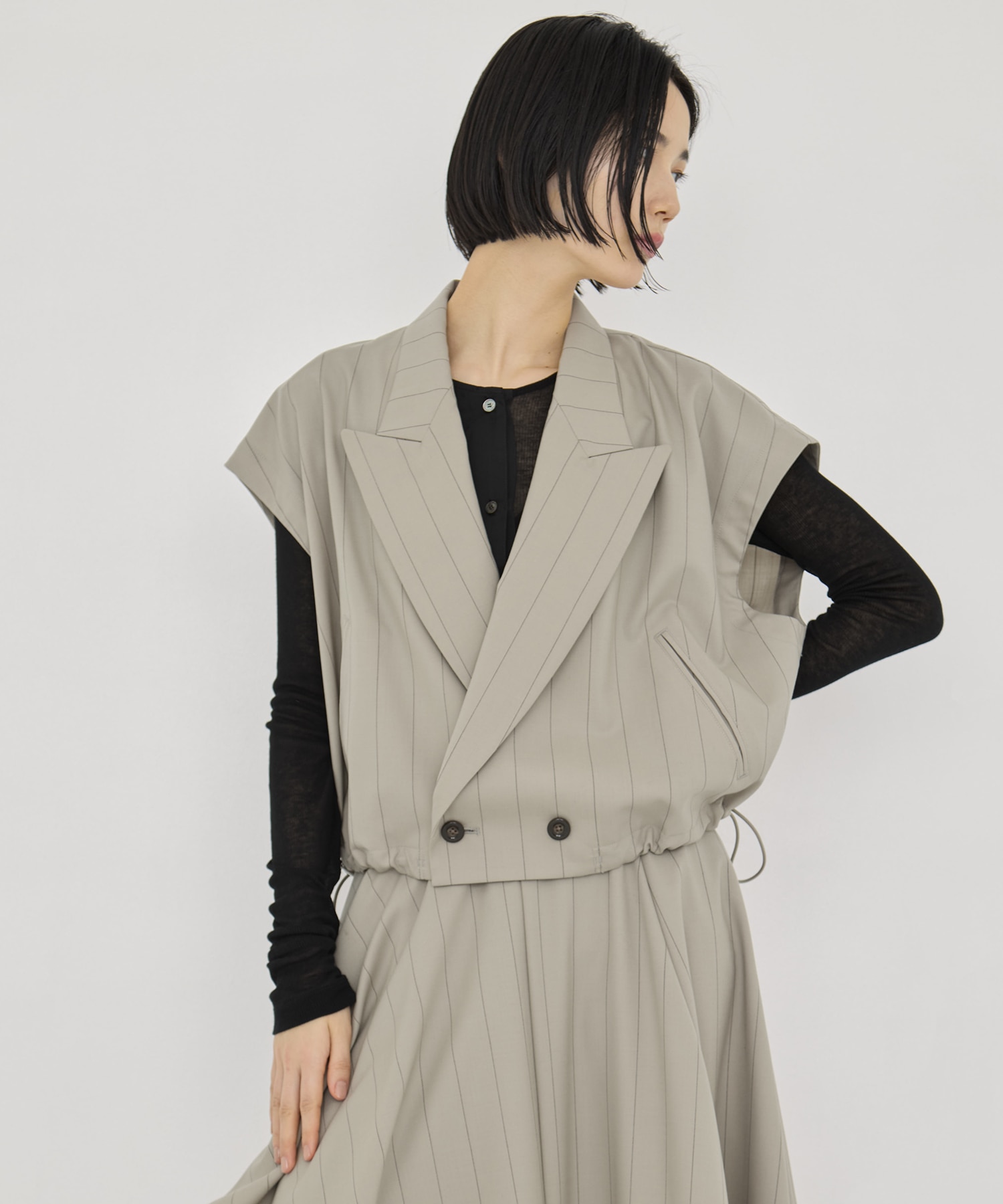 Draw Cord Vest UJOH
