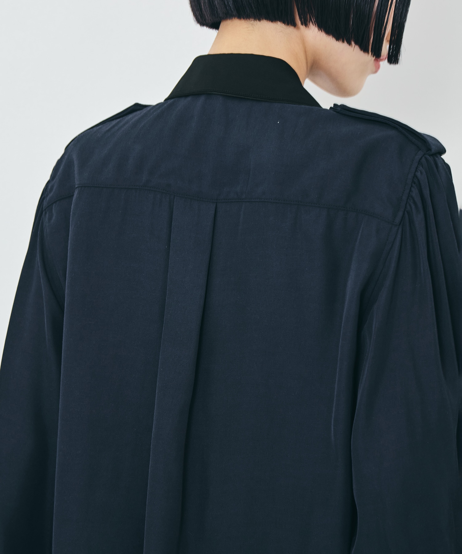 Rayon silk twill shirt TOGA