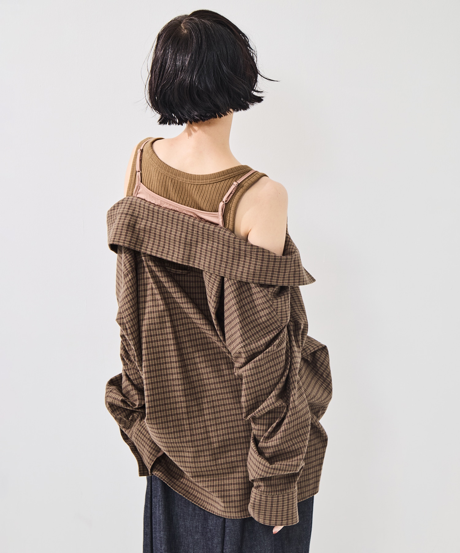 LAYERED STRIPE SHIRTS Maison MIHARA YASUHIRO