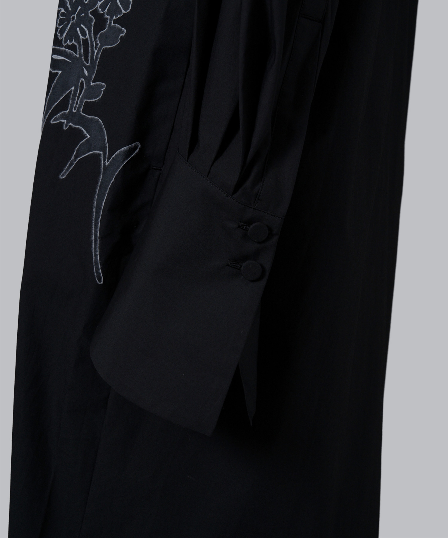 Washi Print Shirt Dress Mame Kurogouchi