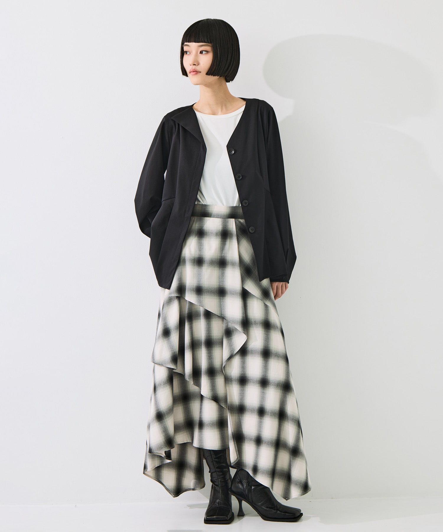 Form Peplum Tops STUDIOUS