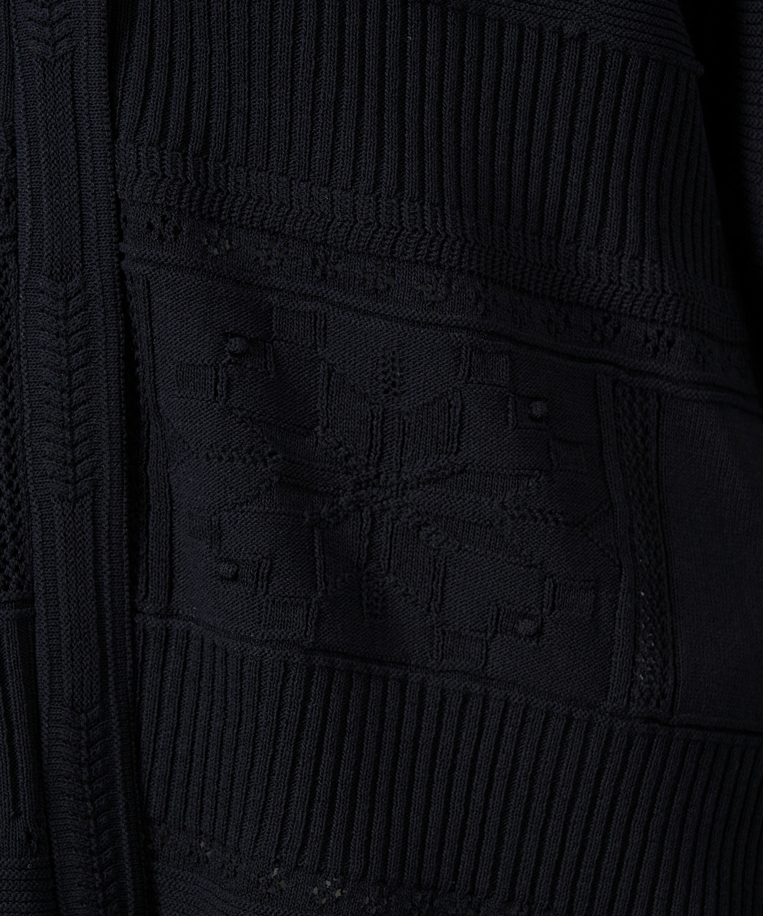 Knit Lace Cardigan Mame Kurogouchi
