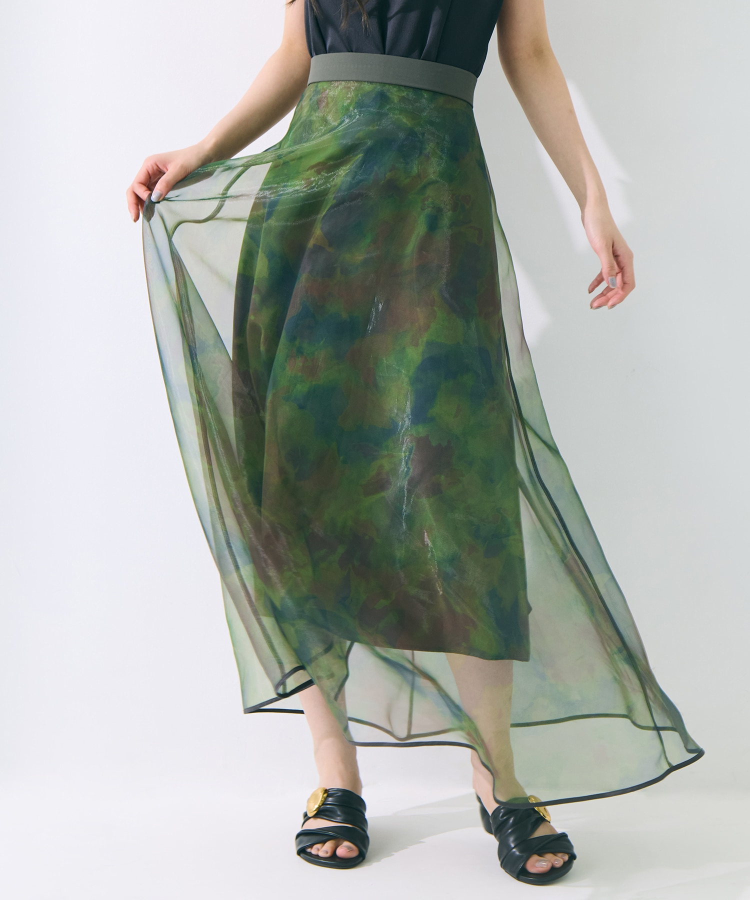 Art Flare Skirt STUDIOUS