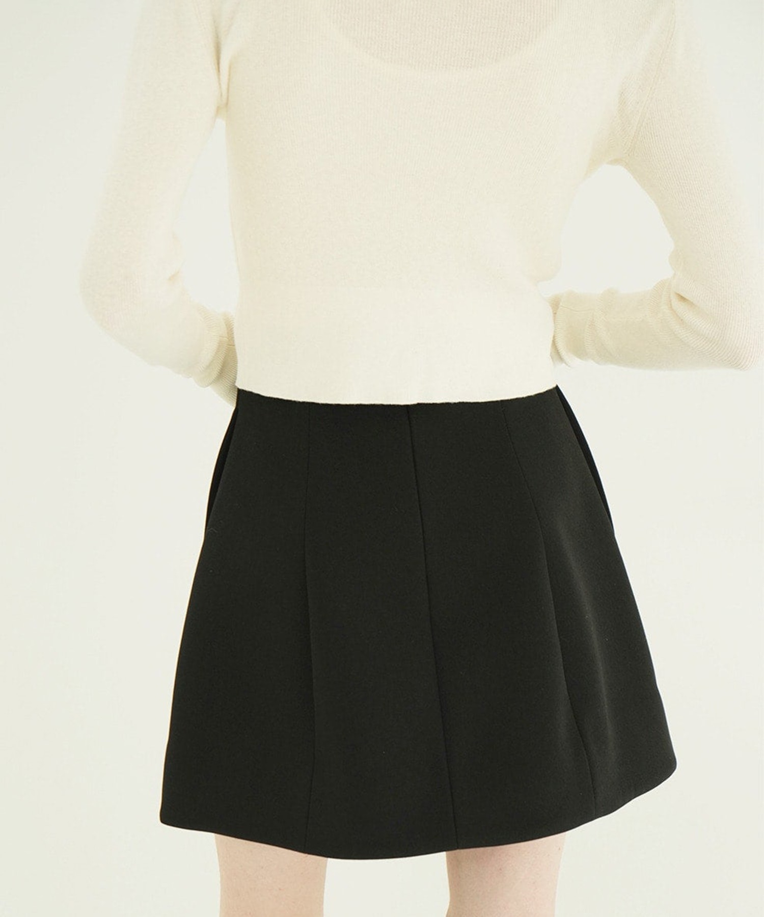 CONSTRUCTIVE MINI SKIRT CLANE