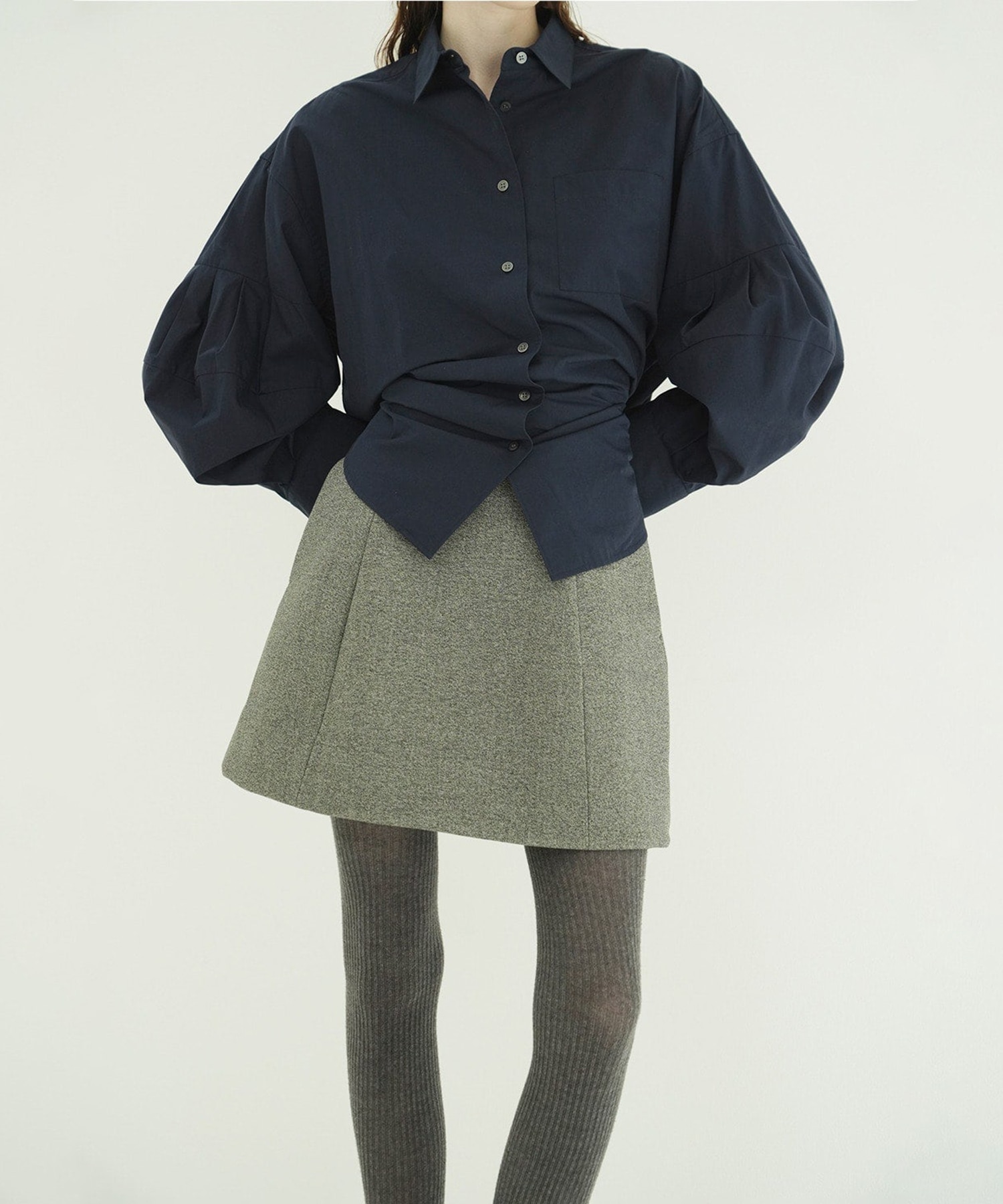 CONSTRUCTIVE MINI SKIRT CLANE