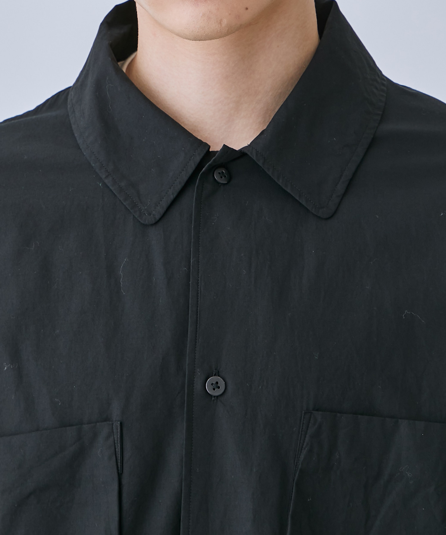 Chambray Gusset PKT Shirt blurhms