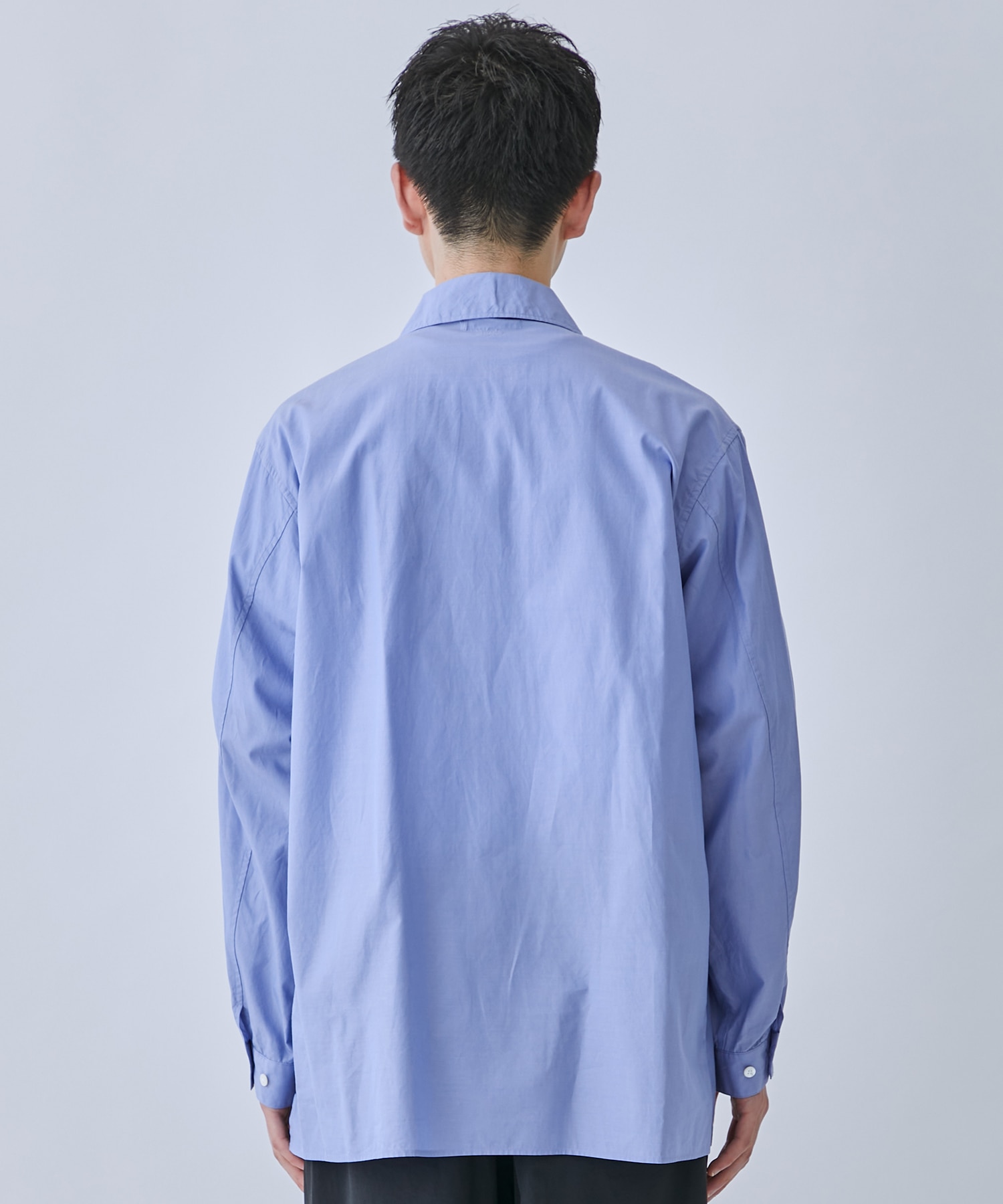 Chambray Gusset PKT Shirt blurhms