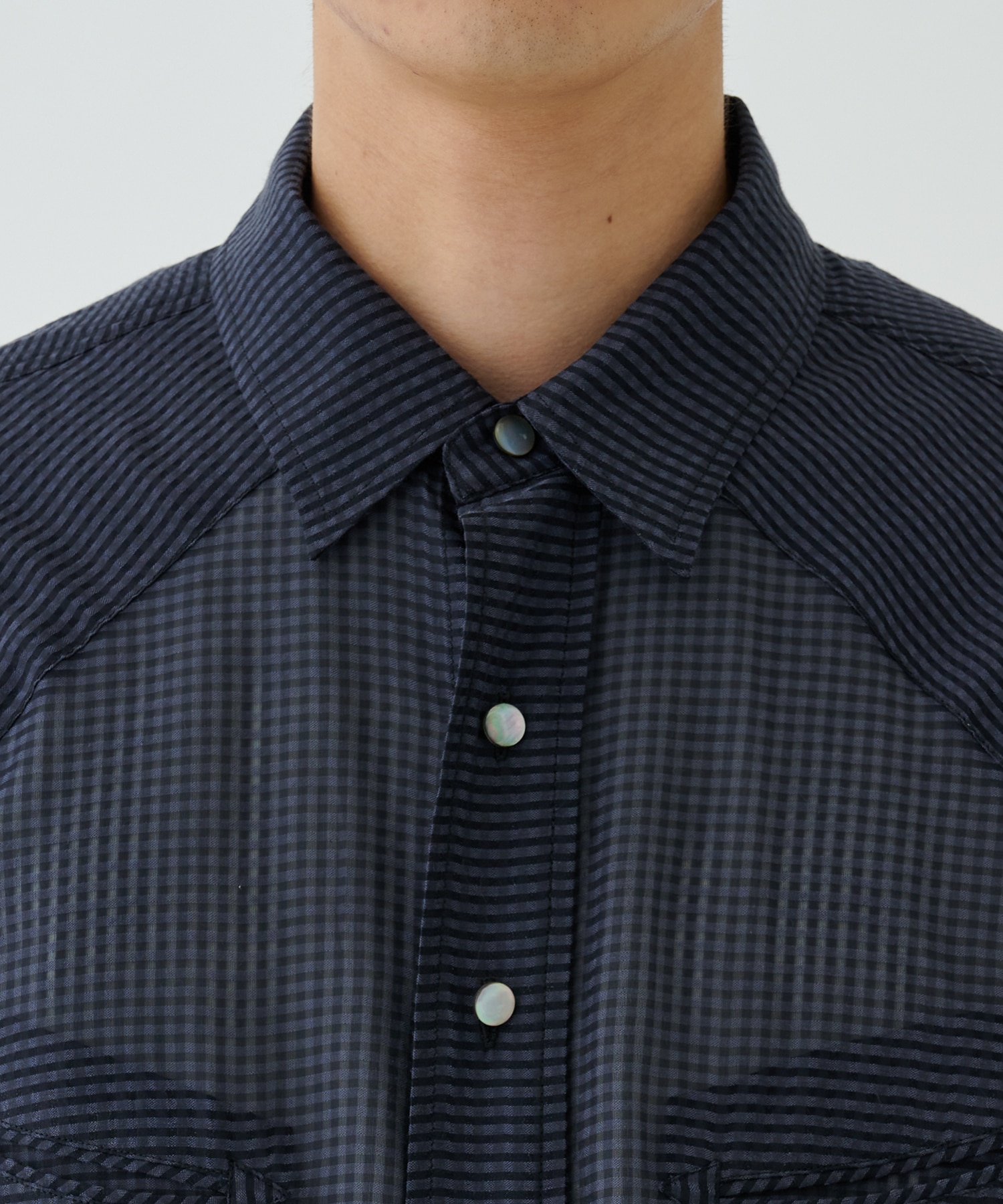 SHEER WESTERN SHIRTS SEVEN BY SEVEN