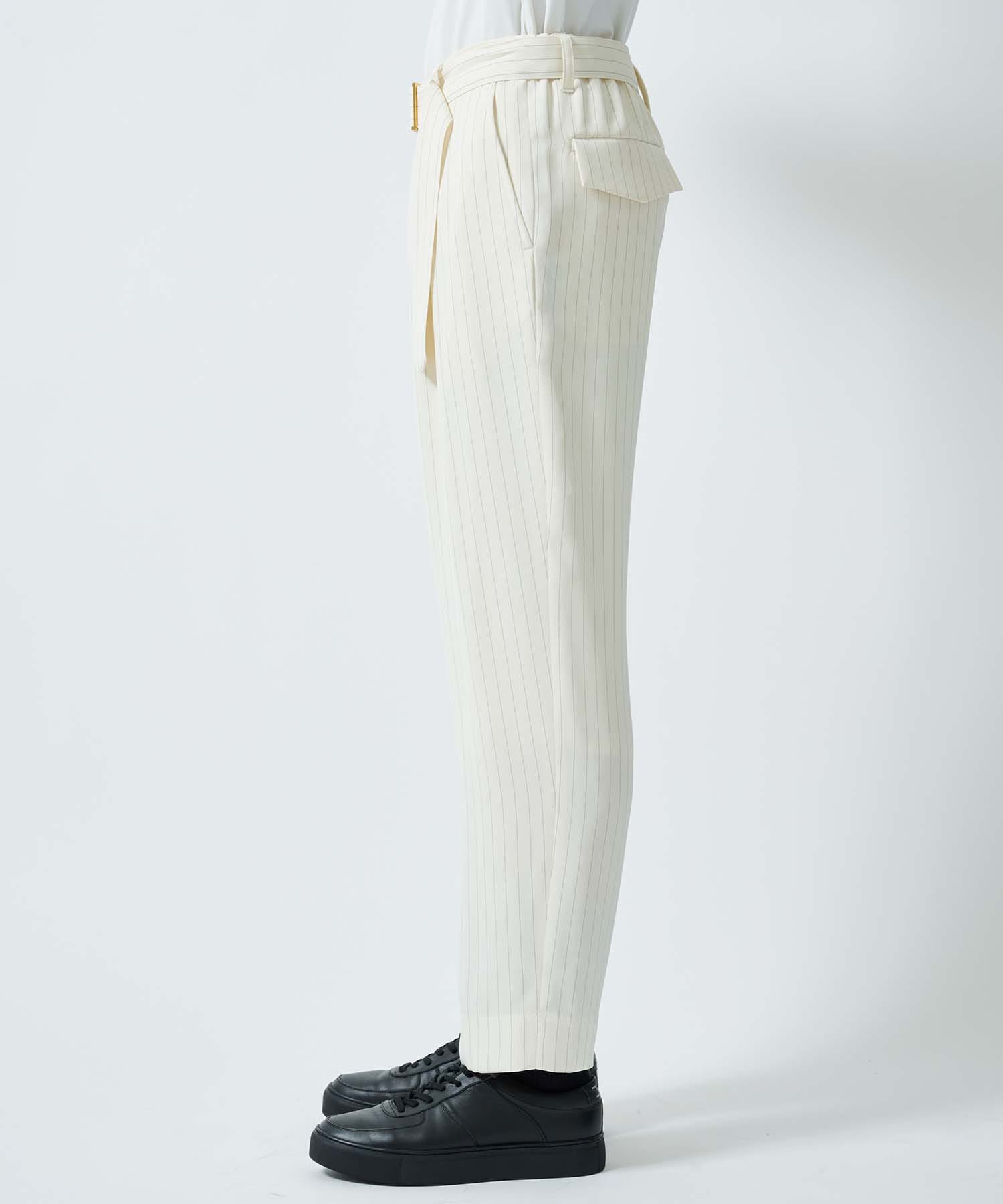 〈別注〉TAPERD PANTS STRIPE CULLNI
