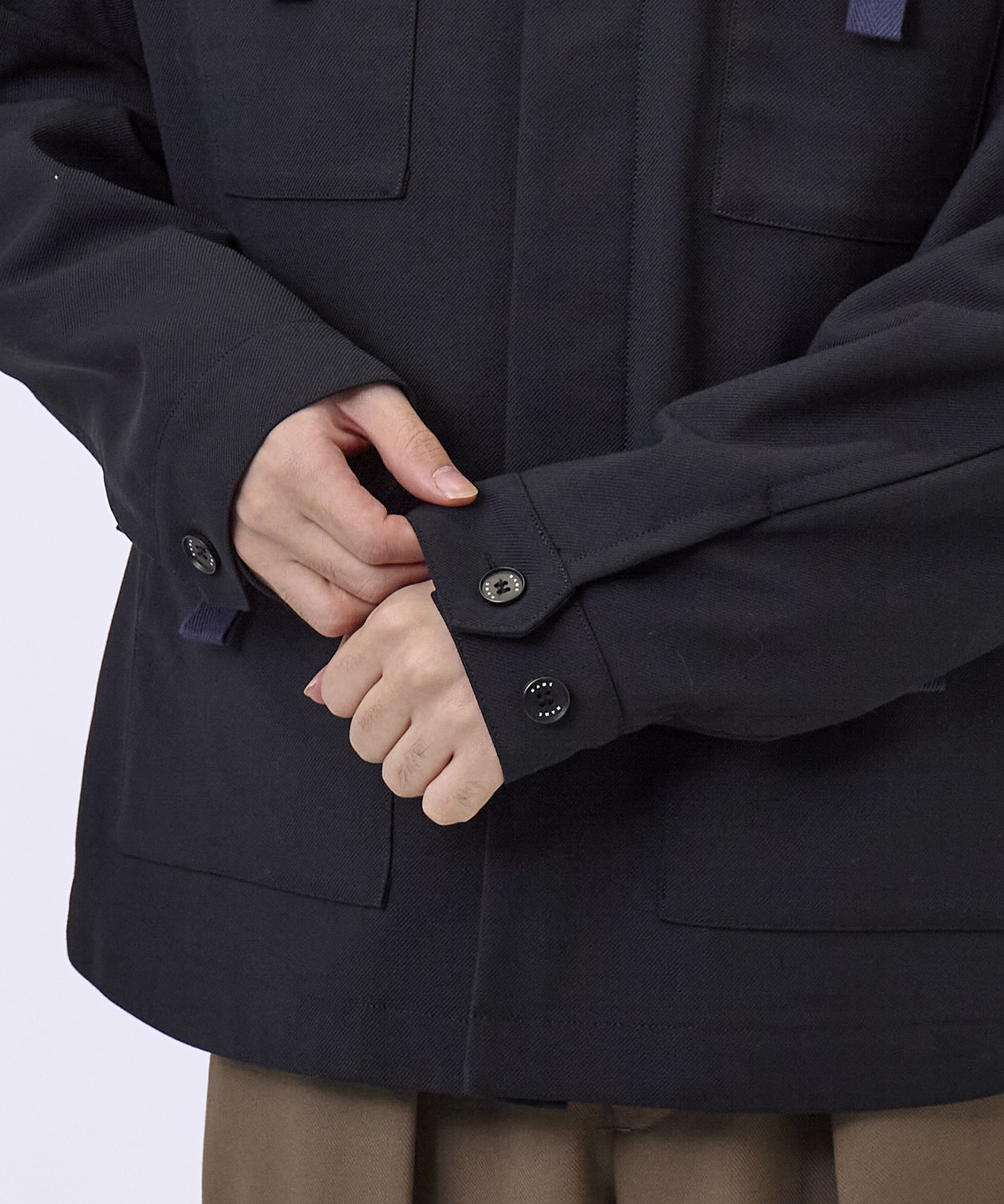 VINTAGE WOOL BDU SHIRT JACKET Name.