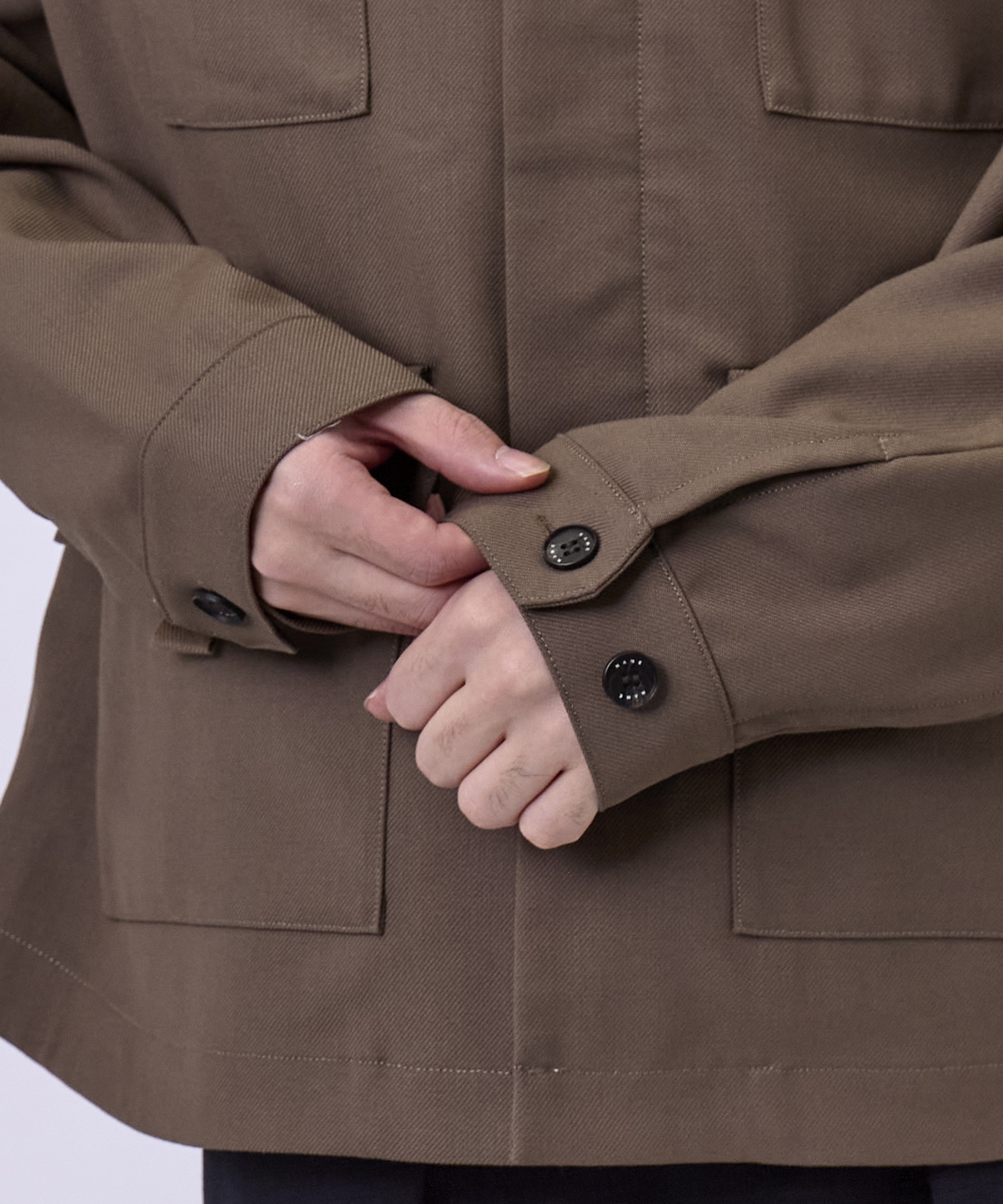 VINTAGE WOOL BDU SHIRT JACKET Name.