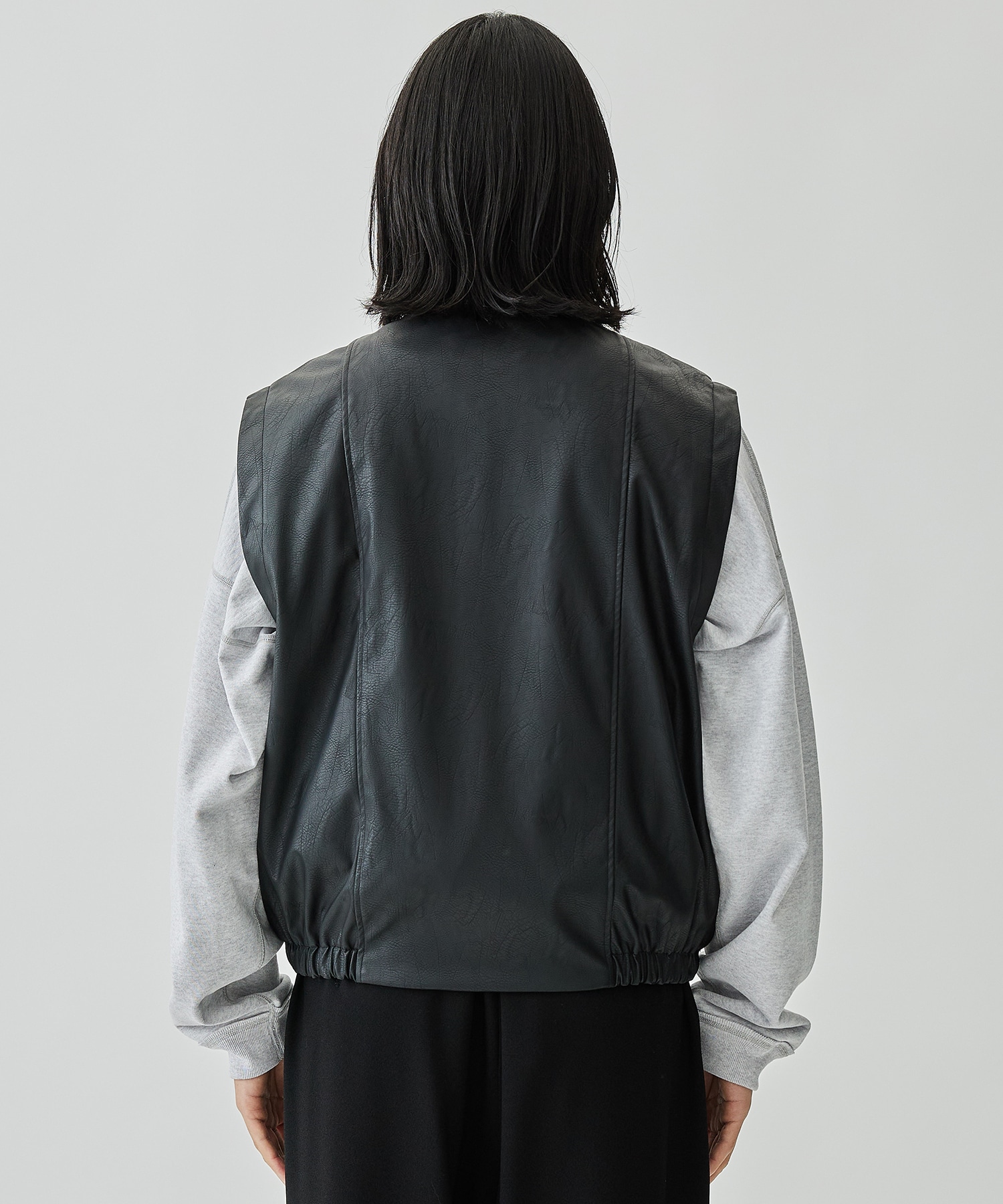 〈別注〉 Eco Leather VEST NOISEMARKER