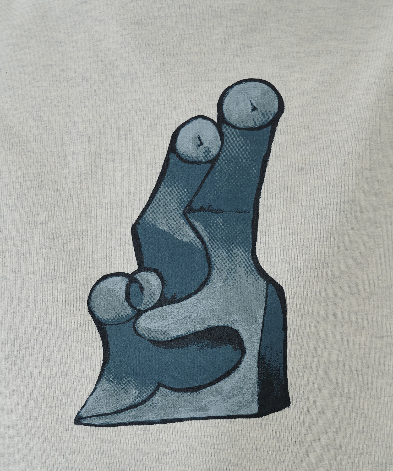 CUBISM PEACE 2TONE H/S T-SHIRT Sasquatchfabrix.